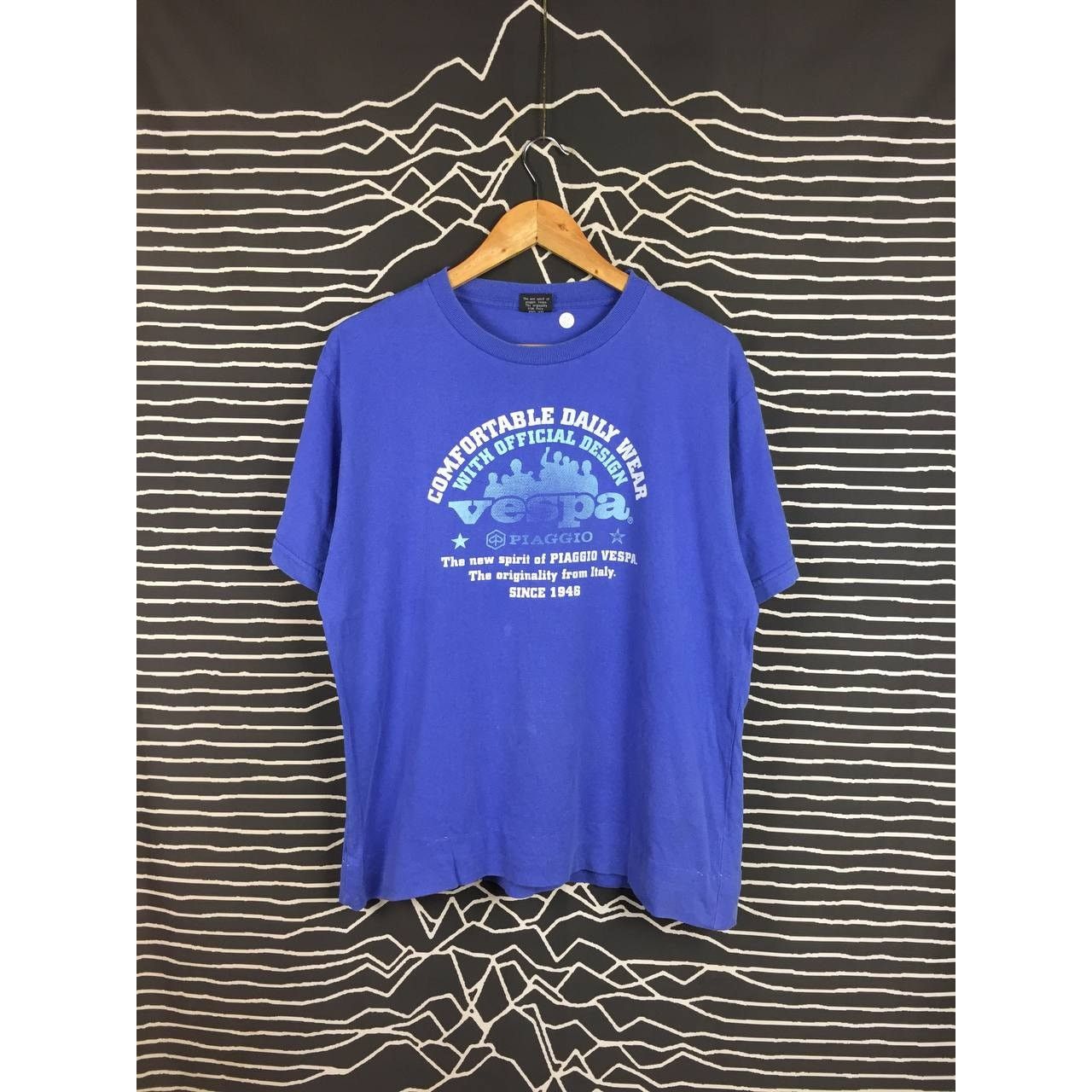 Vintage Vtg Vespa Piaggio Comfortable Daily Wear Tee Size US L / EU 52-54 / 3 - 2 Thumbnail