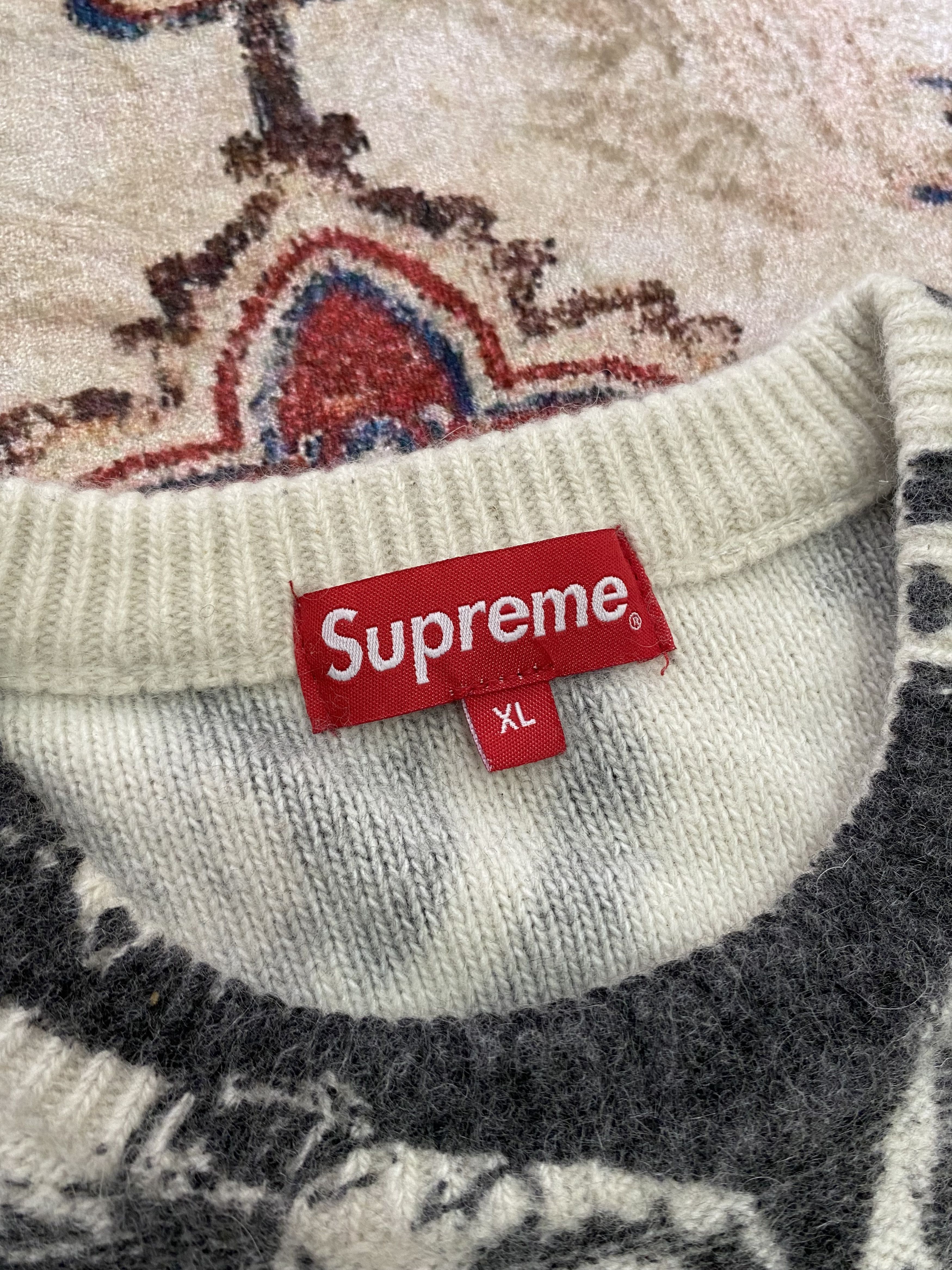 Supreme FW21 Supreme The Crow Sweater Size US XL / EU 56 / 4 - 7 Thumbnail