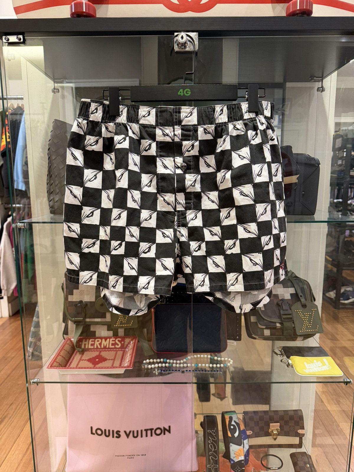 Chrome Hearts Chrome Hearts x Matty Boy Checkered Boxer Briefs Size US 32 / EU 48 - 1 Thumbnail
