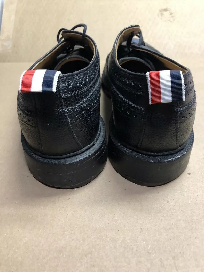 Thom Browne Thom Browne Black leather shoes Size US 9.5 / EU 42-43 - 4 Thumbnail