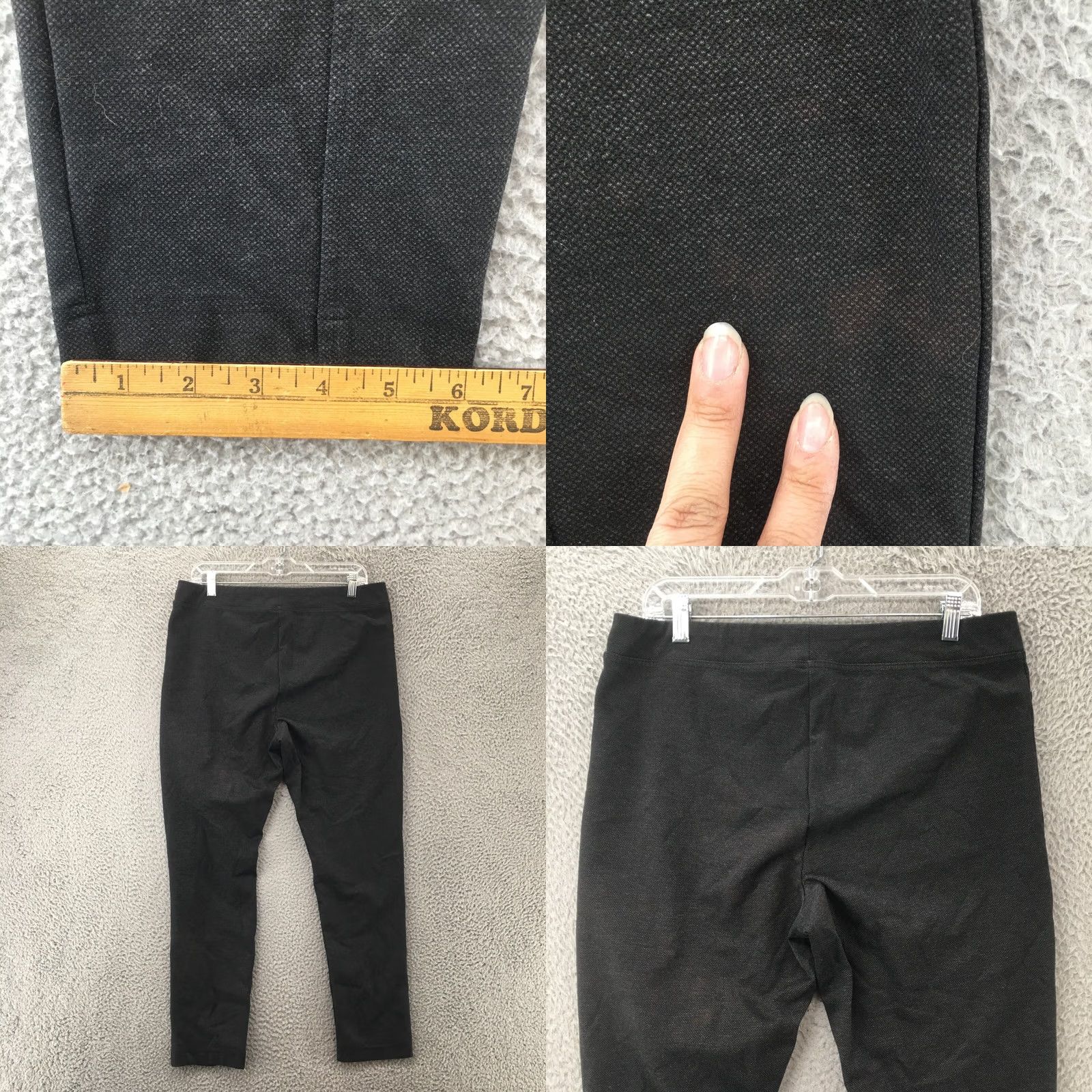 Calvin Klein Calvin Klein Pants Womens Large Gray Pleated Front High Rise Zip Fly Dress Pants Regular Waist 34in Inseam 28in Size 36" / US 14 / IT 50 - 8 Thumbnail