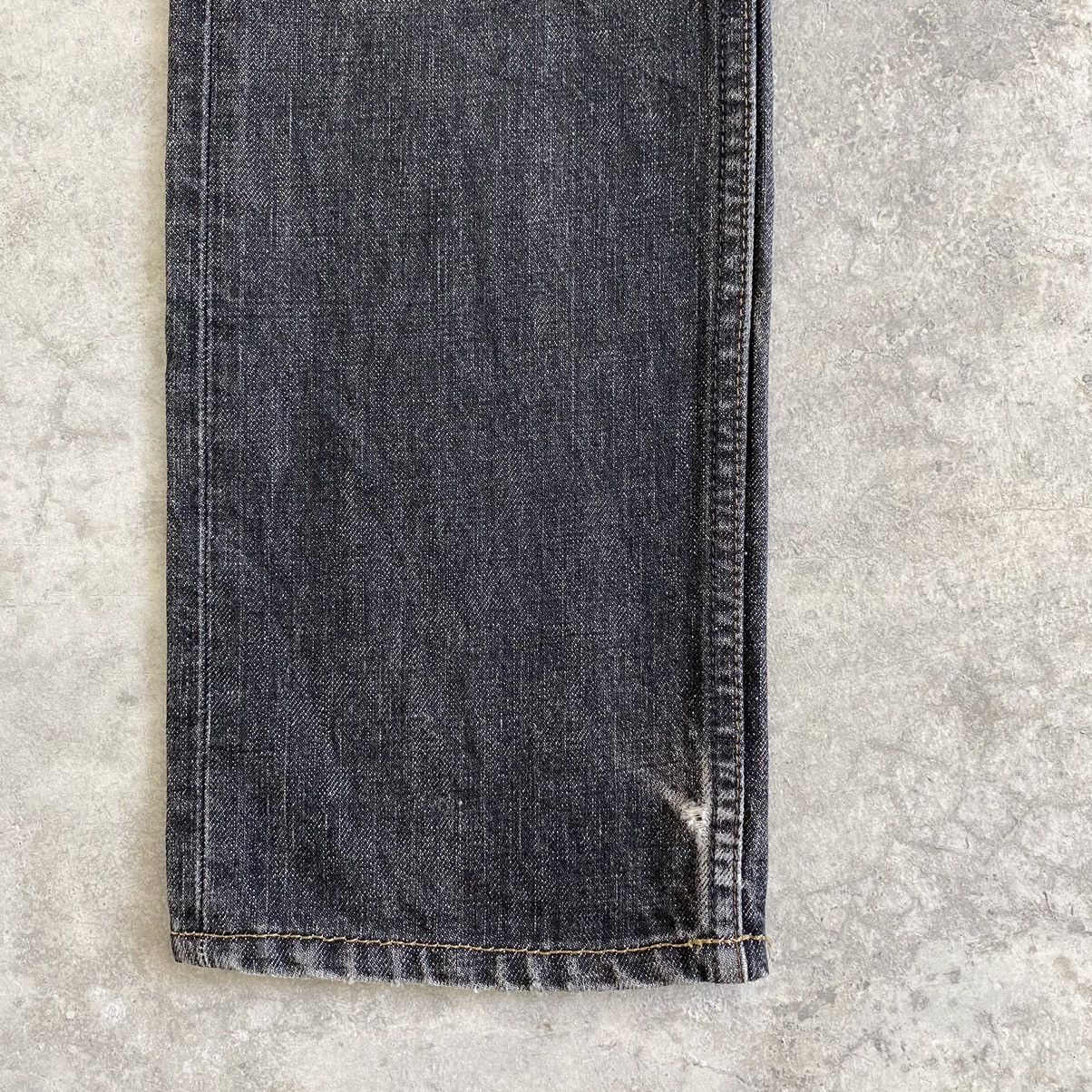 Levi's Vintage 90’s Levis 505 Washed Black Denim Jeans Size US 30 / EU 46 - 5 Thumbnail