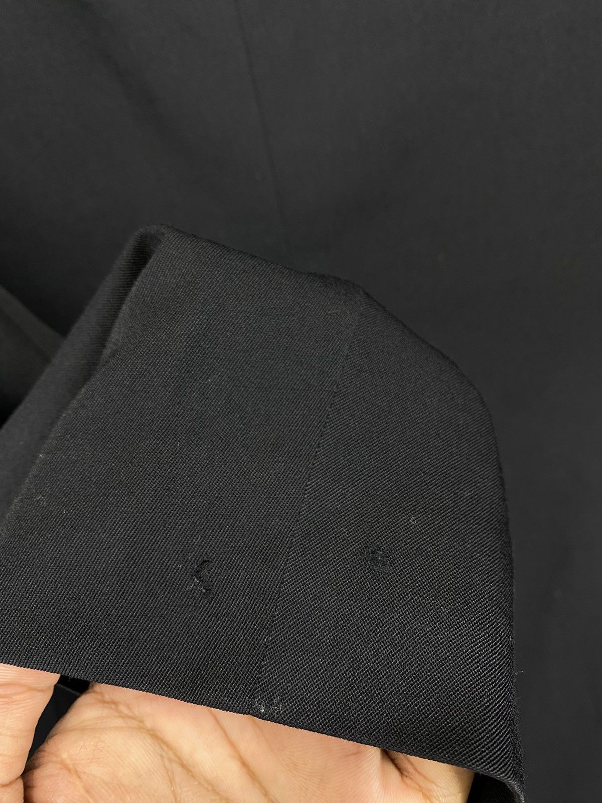 Yohji Yamamoto Vintage Yohji Yamamoto Wool Coats Long Jacket Size M / US 6-8 / IT 42-44 - 18 Thumbnail