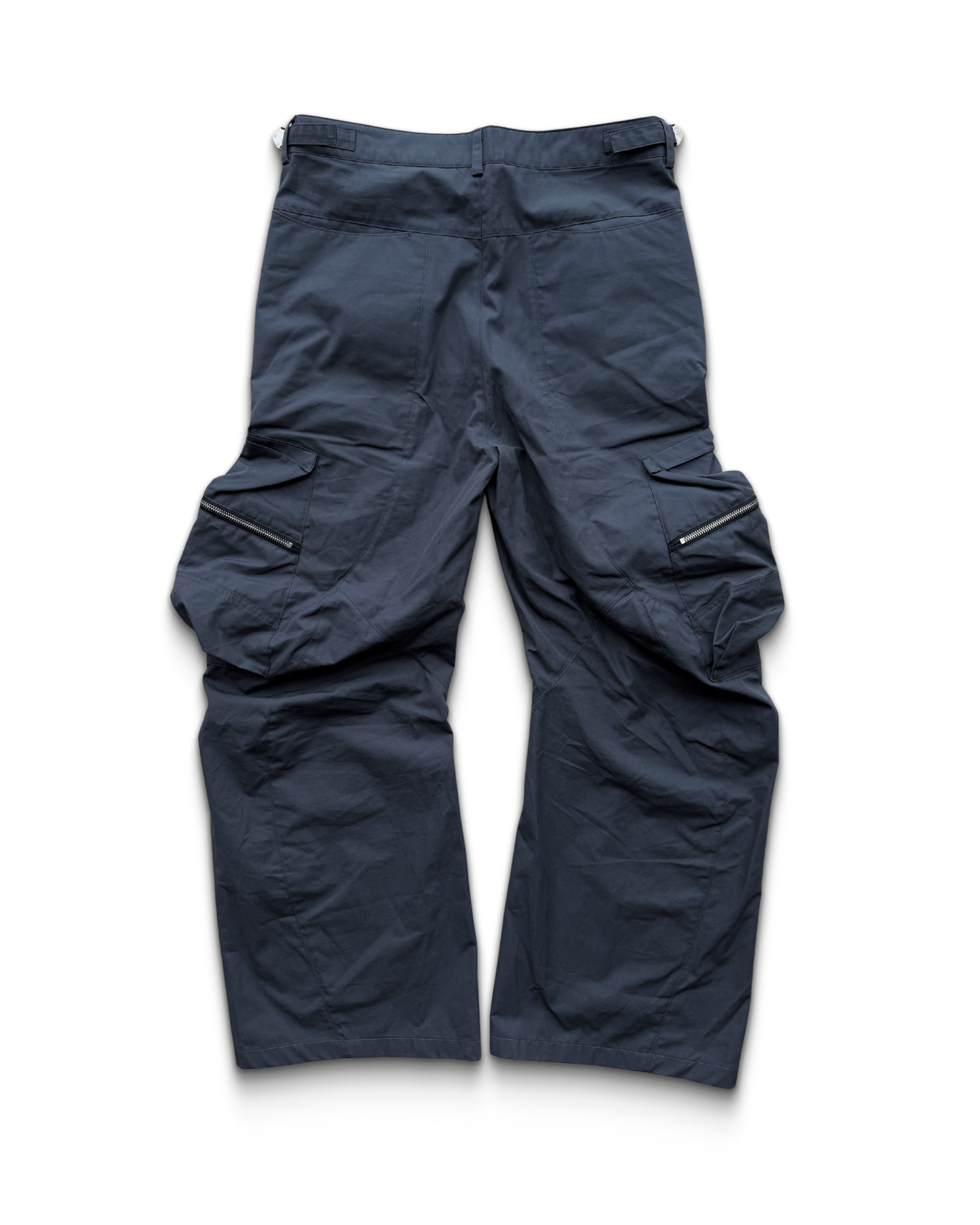 CMMAWEAR Cmmawear Charcoal Articulated Cargo Pants Size US 32 / EU 48 - 3 Thumbnail