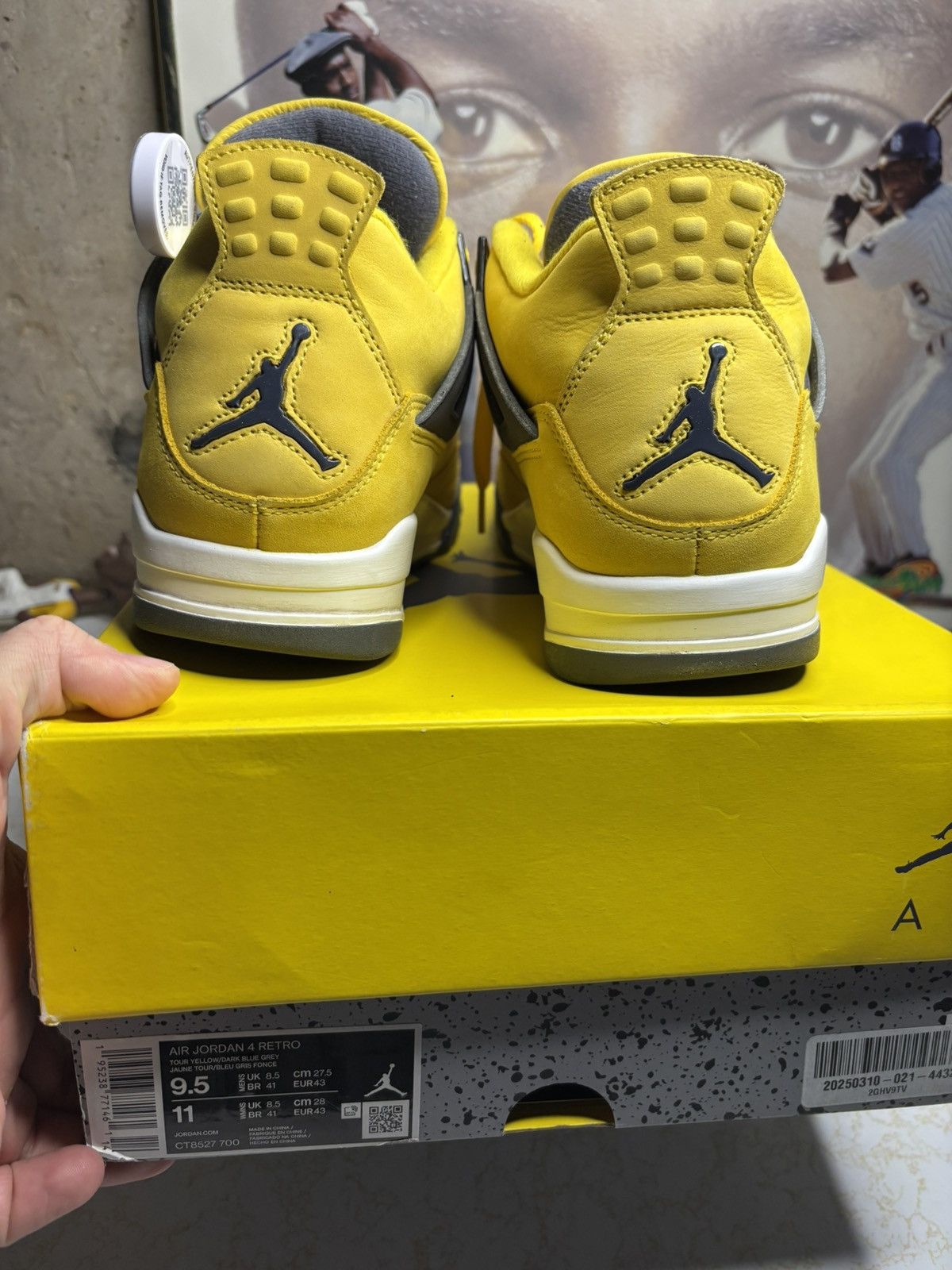 Jordan Brand Air Jordan 4 Retro “lightning” Size US 9.5 / EU 42-43 - 7 Thumbnail