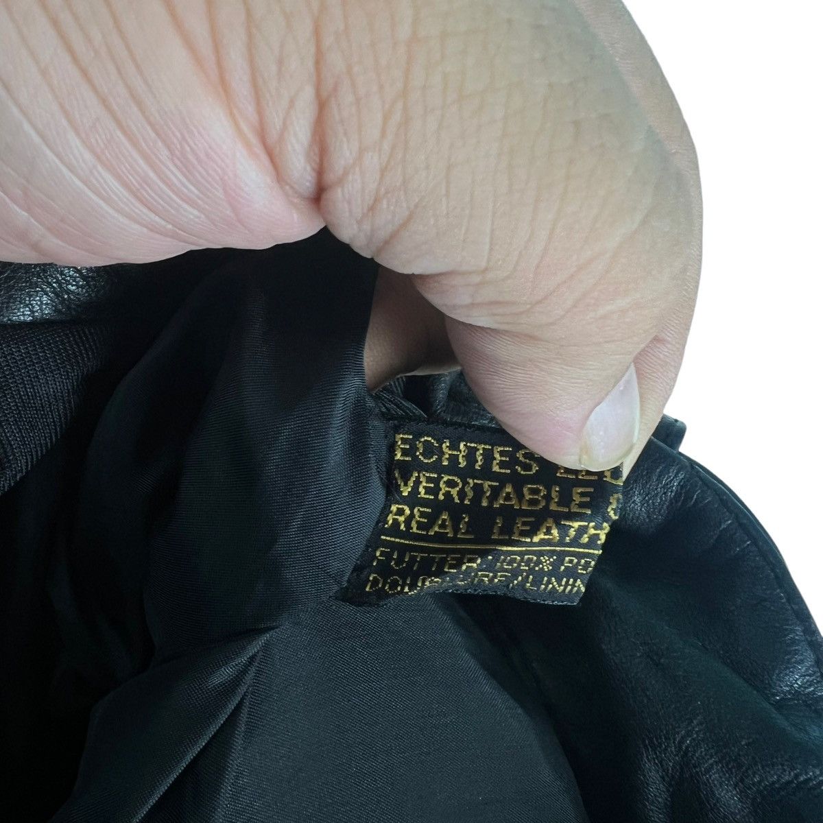 Genuine Leather 🔥Vintage True Leather Racing Pants Inspire Schott Perfecto Size US 32 / EU 48 - 11 Thumbnail