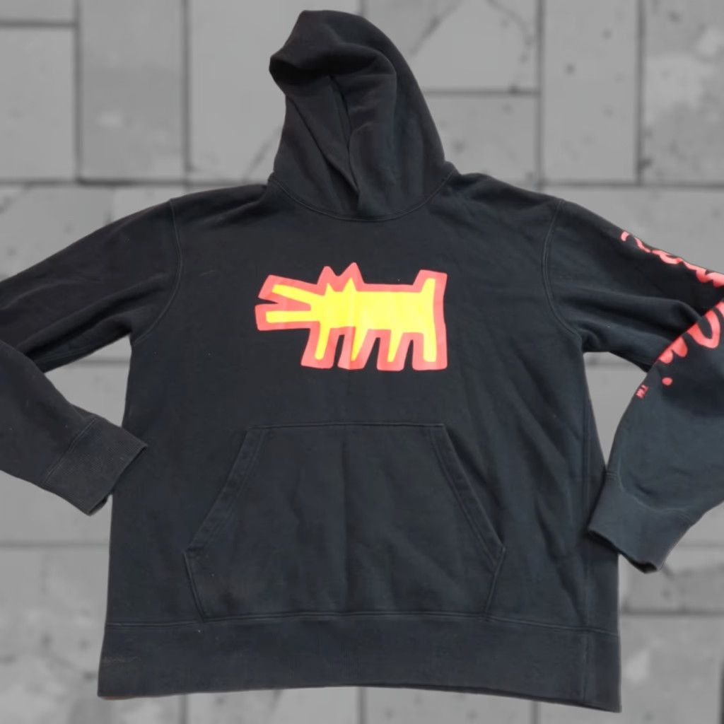 Uniqlo Uniqlo Hoodie Solid Black Medium Mens Pullover Hooded Sports Knit Shirt Size US M / EU 48-50 / 2 - 1 Thumbnail