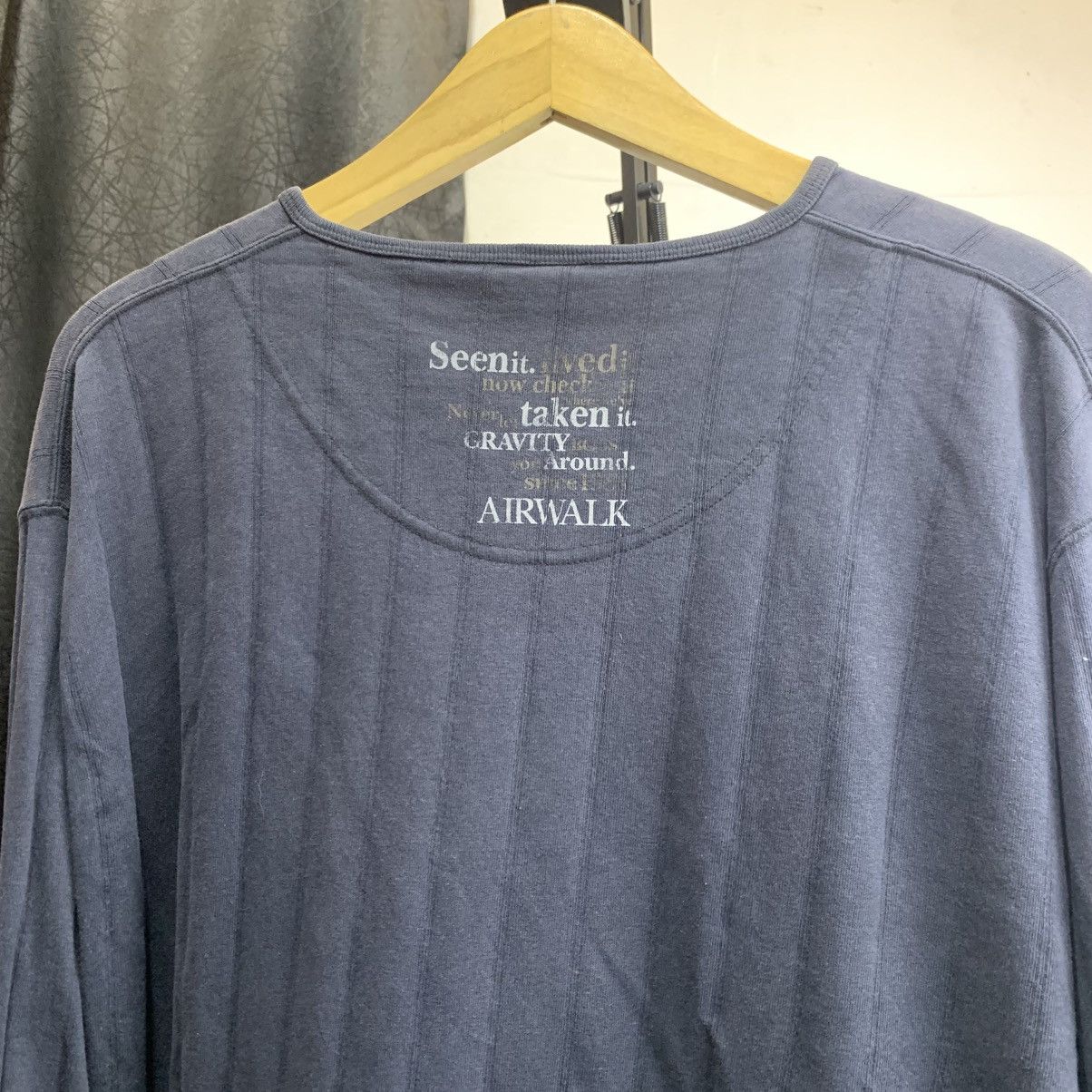 Airwalk Vintage Y2K Airwalk Poem Shirt Goth Punk Longsleeve Tees Size US XL / EU 56 / 4 - 10 Thumbnail