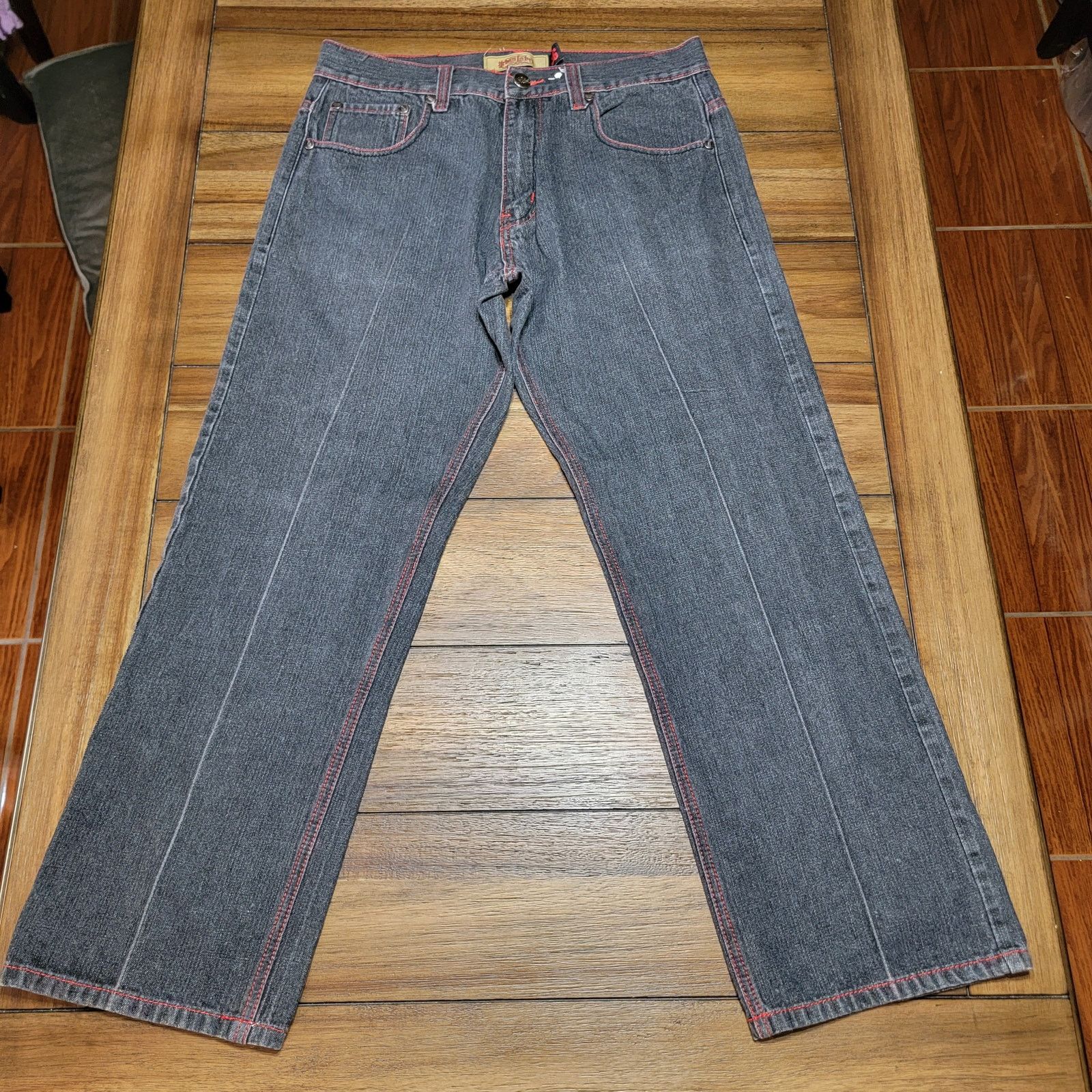 Other Urban Label Dark Wash Straight Denim Jeans - Size 36 Size US 36 / EU 52 - 3 Thumbnail
