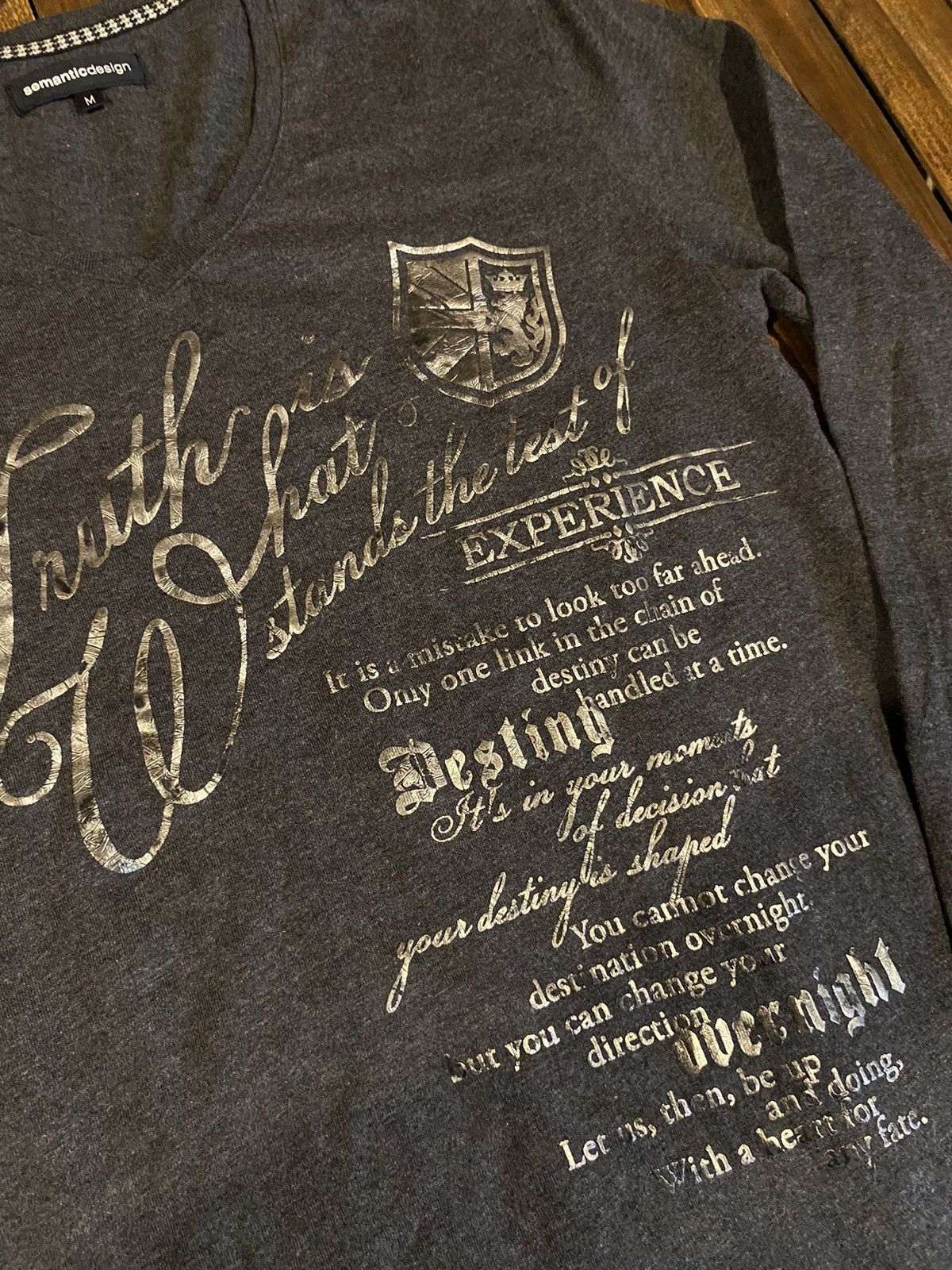 If Six Was Nine SEMANTICDESIGN IFSIXWASNINE STYLE LONG SLEEVE Size US M / EU 48-50 / 2 - 3 Thumbnail