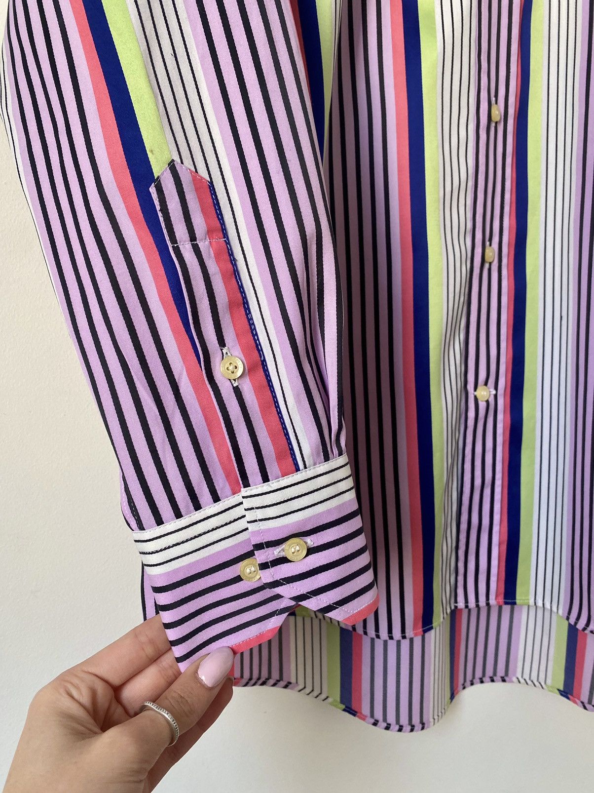 Etro Etro Cotton Multicolor Shirt Size:M Size US M / EU 48-50 / 2 - 5 Thumbnail