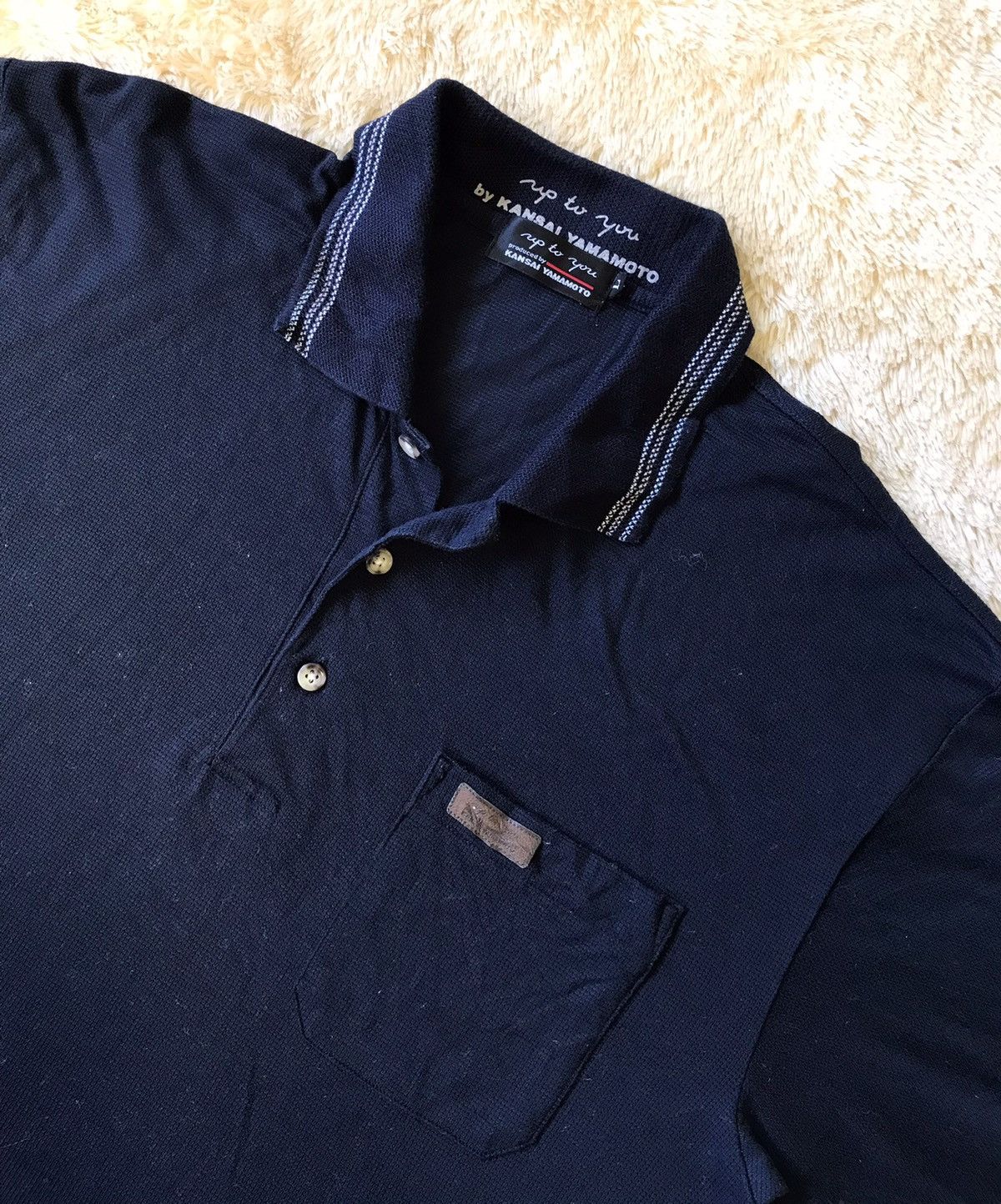 Kansai Yamamoto KANSAI YAMAMOTO Up To You Polo Shirt Vintage Size US L / EU 52-54 / 3 - 5 Thumbnail