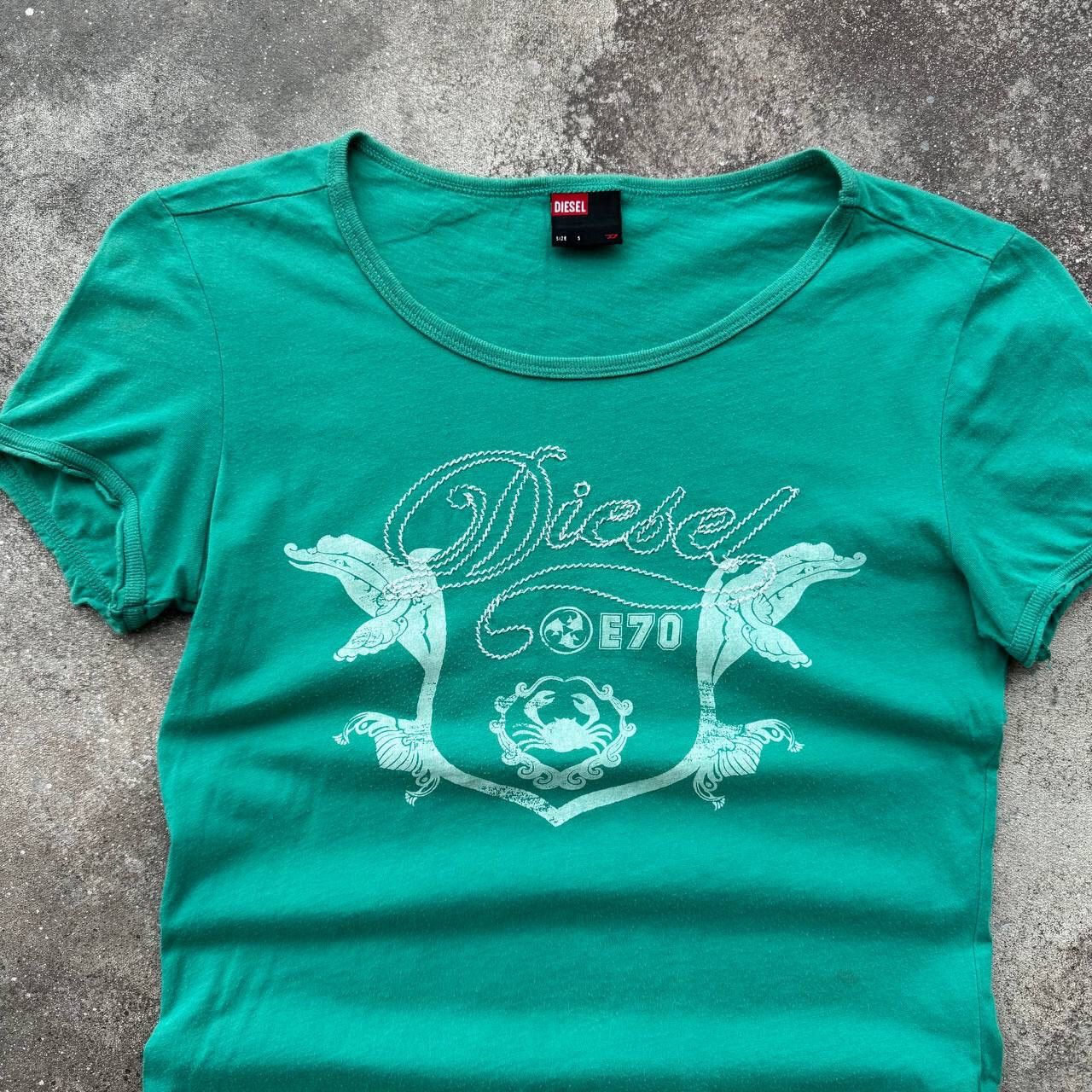 Diesel × Vintage Diesel Vintage Y2K T-Shirt Size S / US 4 / IT 40 - 3 Thumbnail