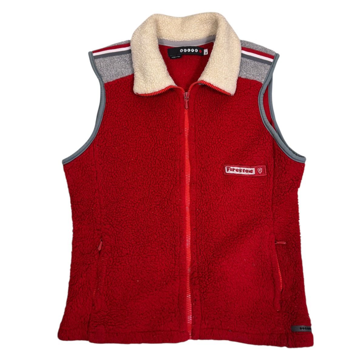 Other 🔥 Belfe Fleece Firestone Vest riri Zip made in italy Size US M / EU 48-50 / 2 - 1 Thumbnail