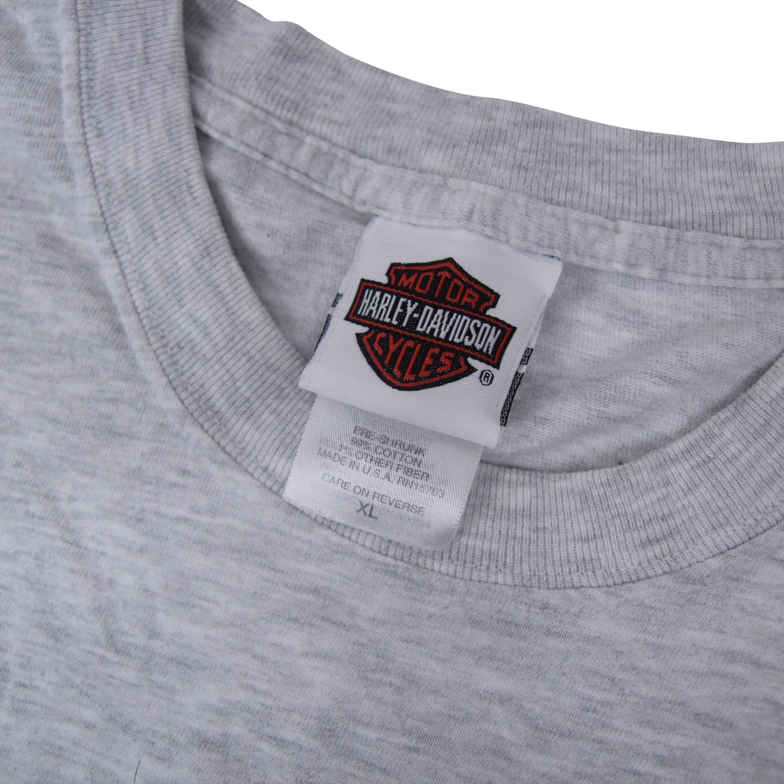 Harley Davidson × Vintage Vintage Harley Davidson Allover Print V-twin Graphic T Shirt Size US XL / EU 56 / 4 - 3 Thumbnail