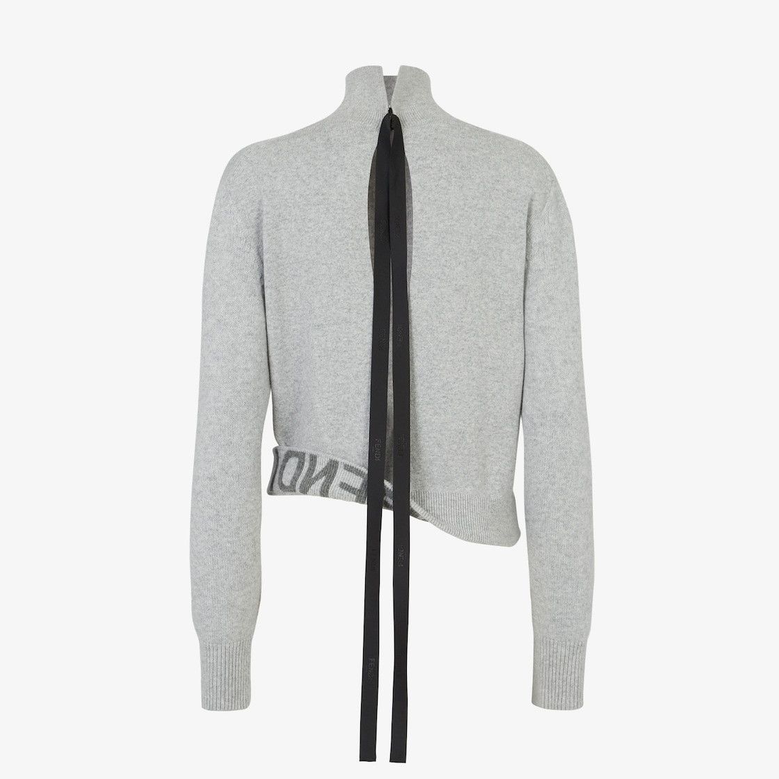 Fendi o1s1wg110925 Pullover in Grey Size L / US 10 / IT 46 - 2 Thumbnail
