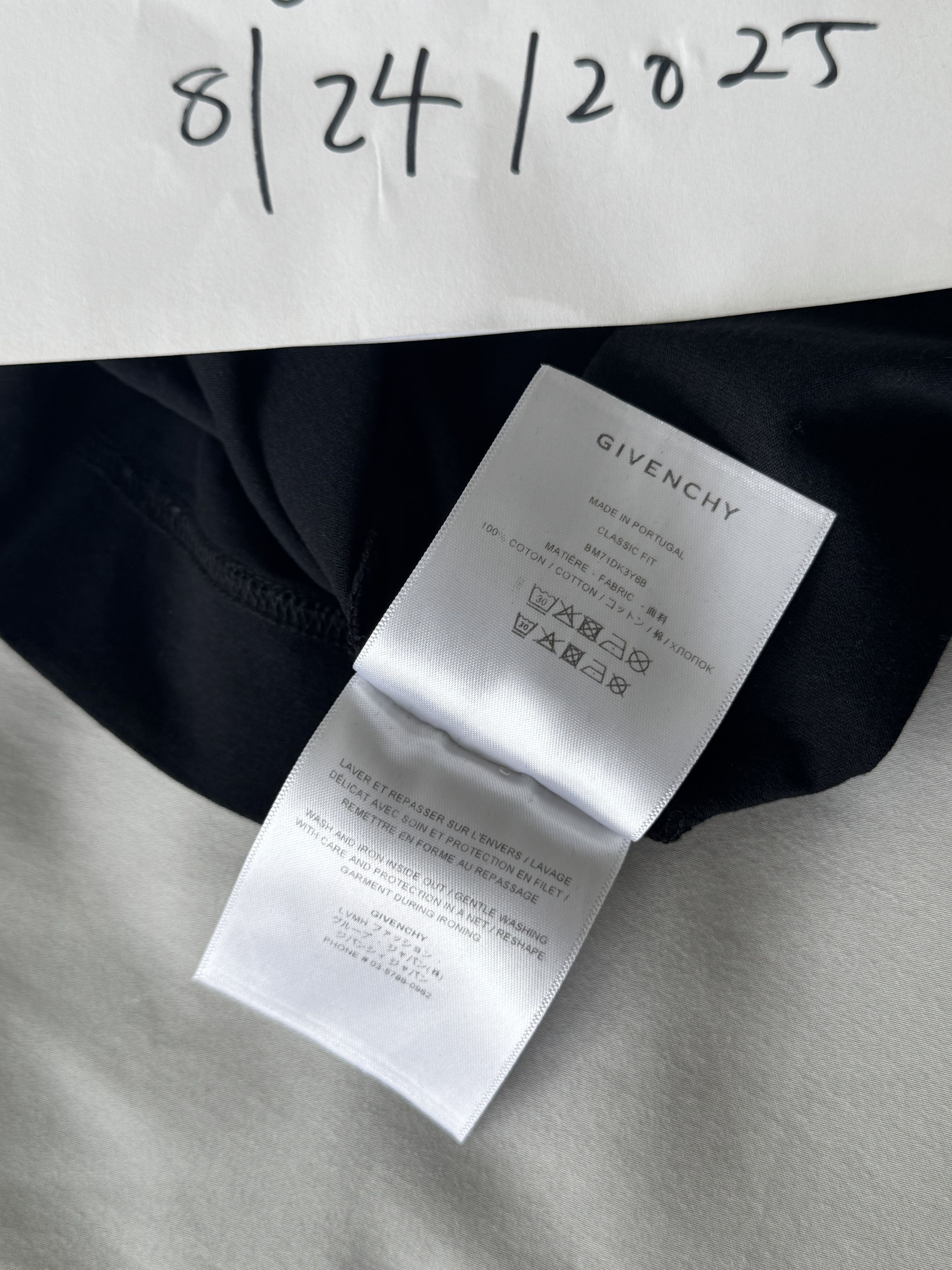 Givenchy Givenchy Jersey T-Shirt 4G Embroidery Size US XS / EU 42 / 0 - 8 Thumbnail