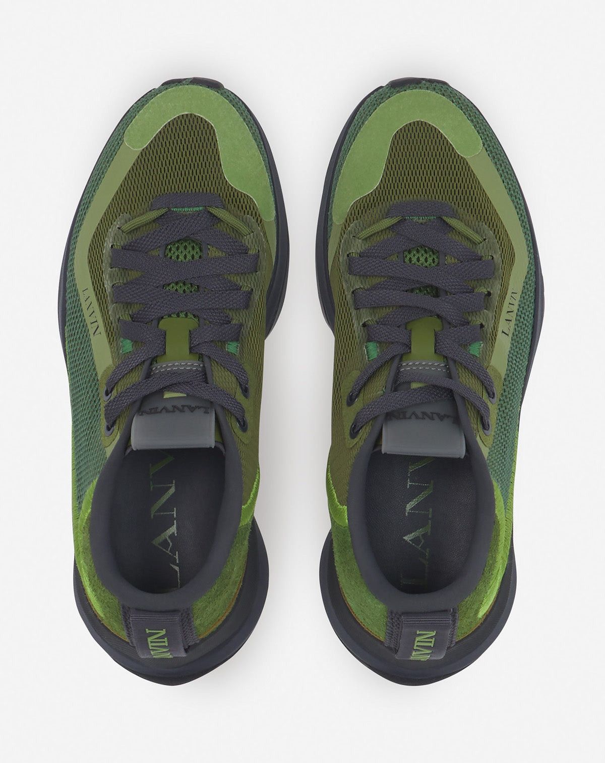 Lanvin oc11z0525 L-I Mesh Sneakers in Multicolor Size US 12 / EU 45 - 3 Thumbnail