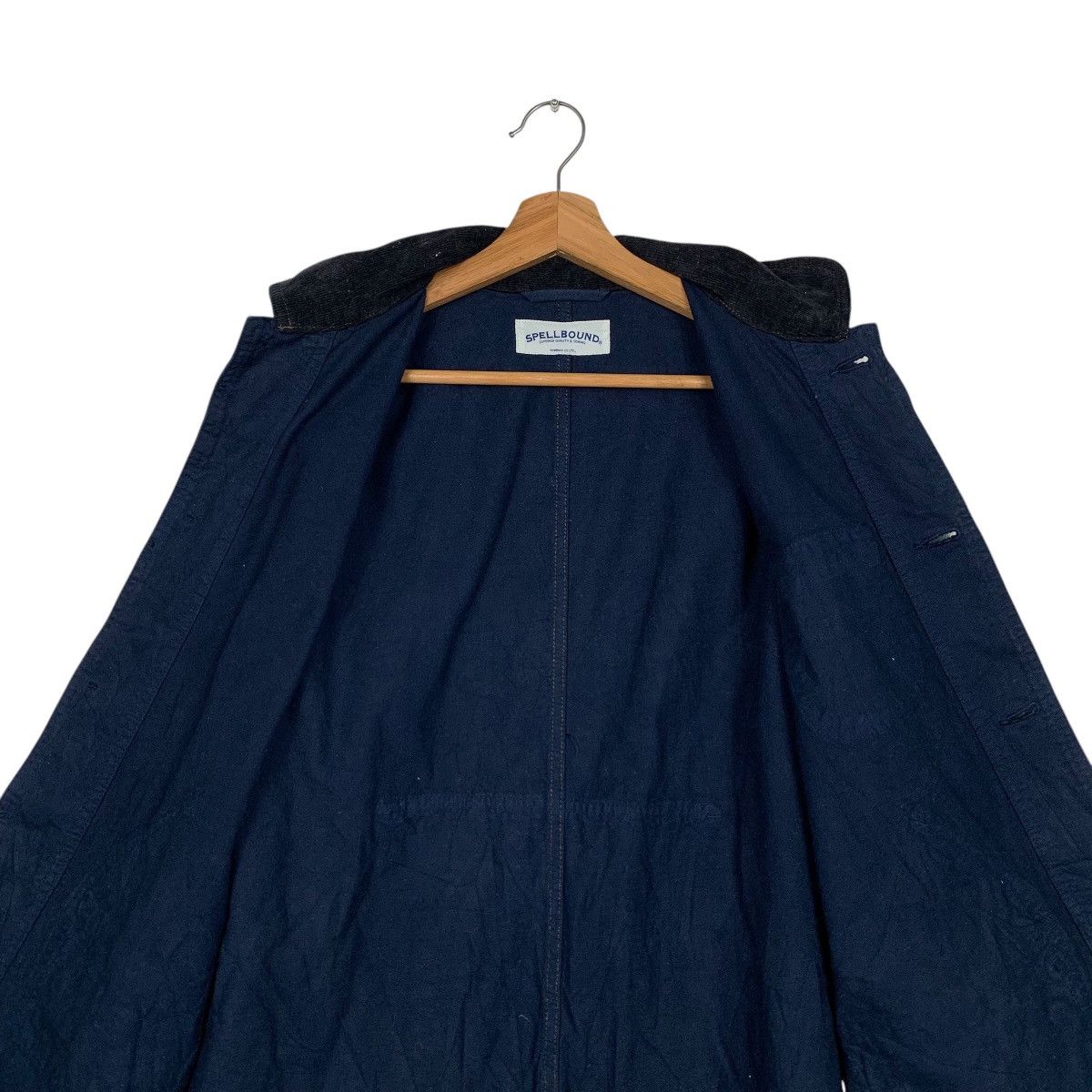 Japanese Brand SPELLBOUND Work Chore Jacket Barn Jacket #1860-C81 Size US M / EU 48-50 / 2 - 12 Thumbnail