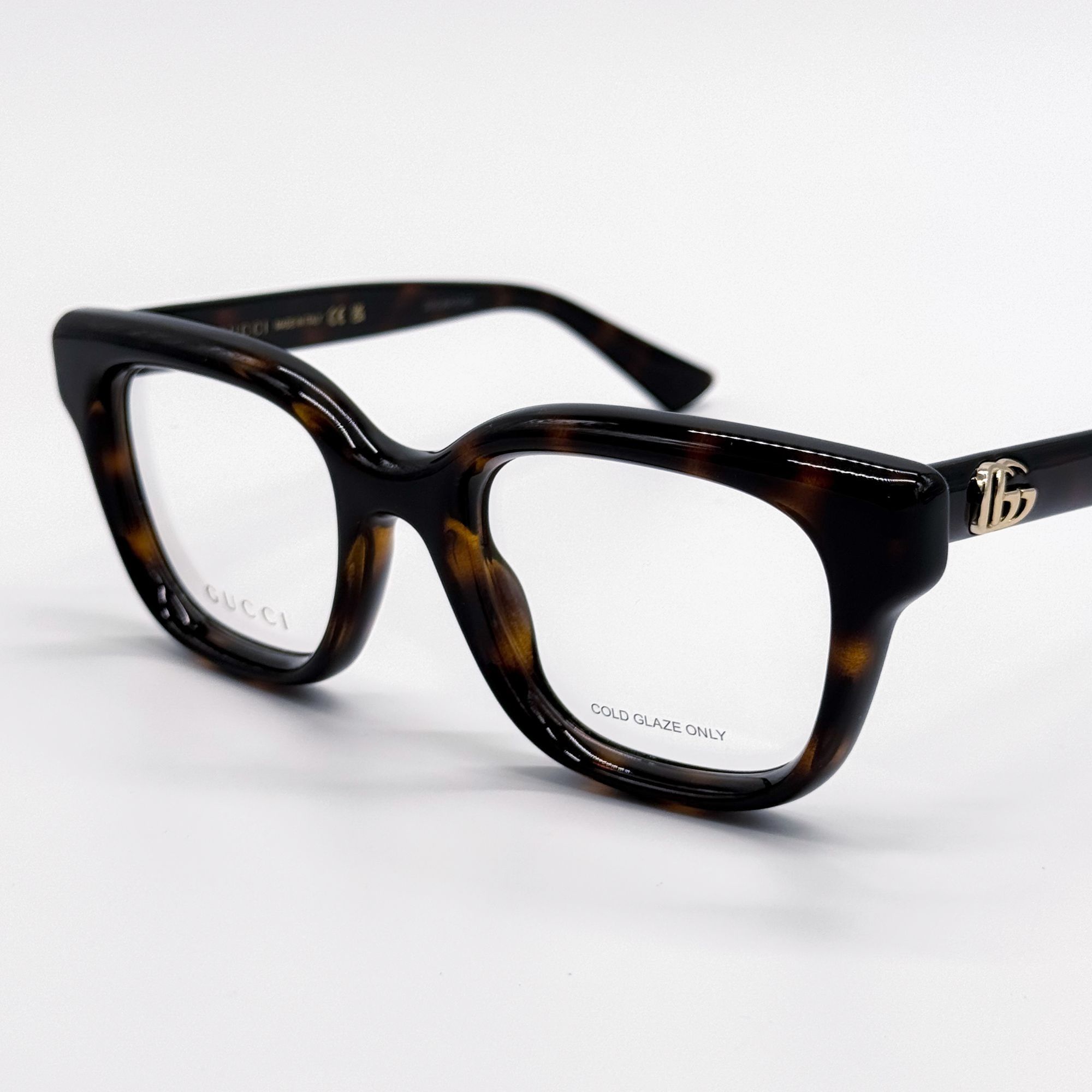 Gucci NEW GUCCI GG1831O 006 HAVANA BROWN WOMEN EYEGLASSES GUCCI Size ONE SIZE - 5 Thumbnail