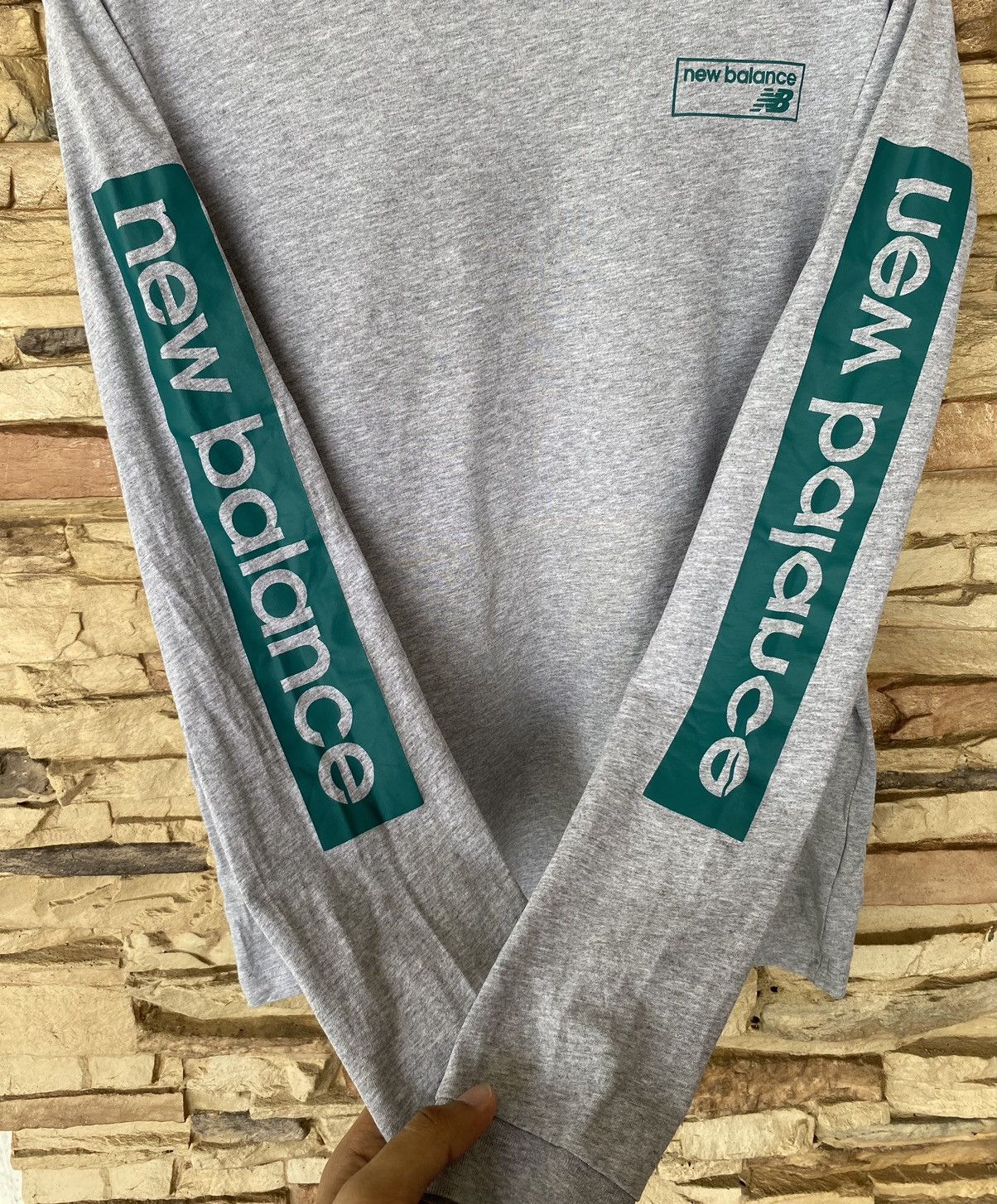 New Balance New Balance Long Sleeve Tshirt Size US L / EU 52-54 / 3 - 7 Thumbnail