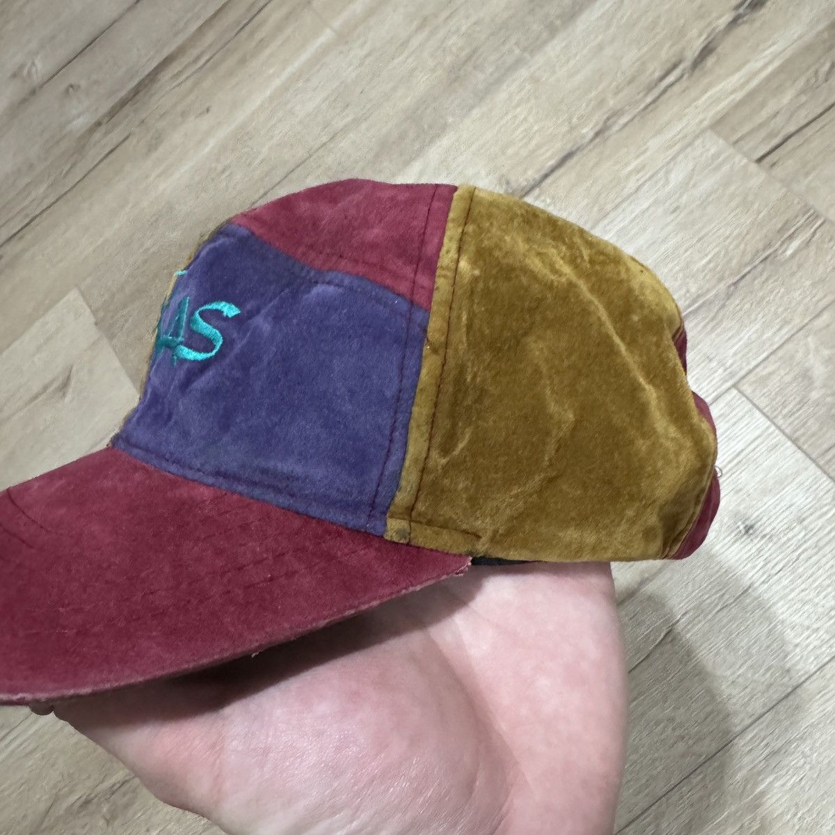 Vintage Texas 1990’s Corduroy Snapback Cap Vintage Size ONE SIZE - 4 Thumbnail