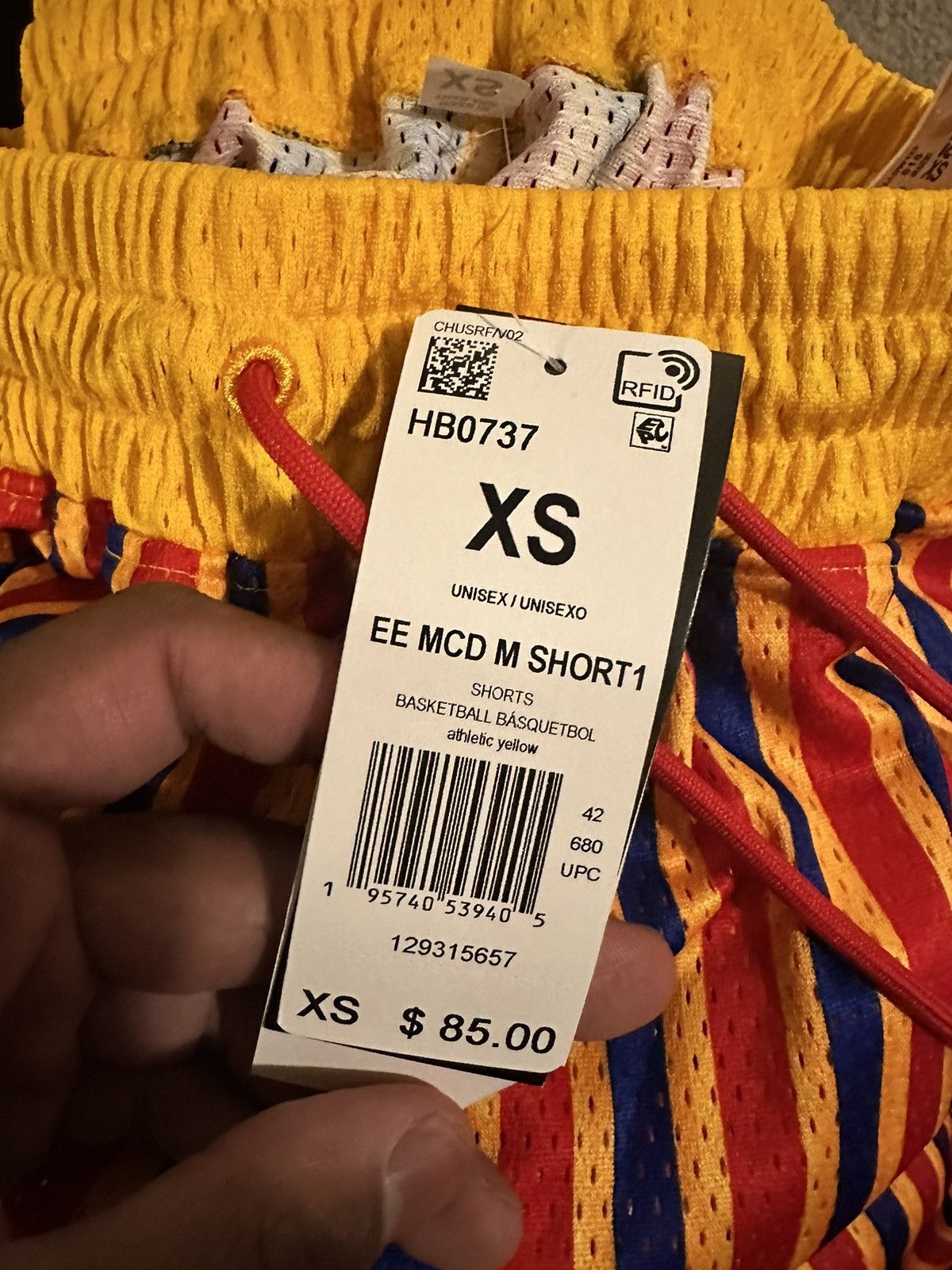 Adidas × Eric Emanuel Adidas Eric Emanuel McDonald’s All American Shorts Size US 28 / EU 44 - 5 Thumbnail