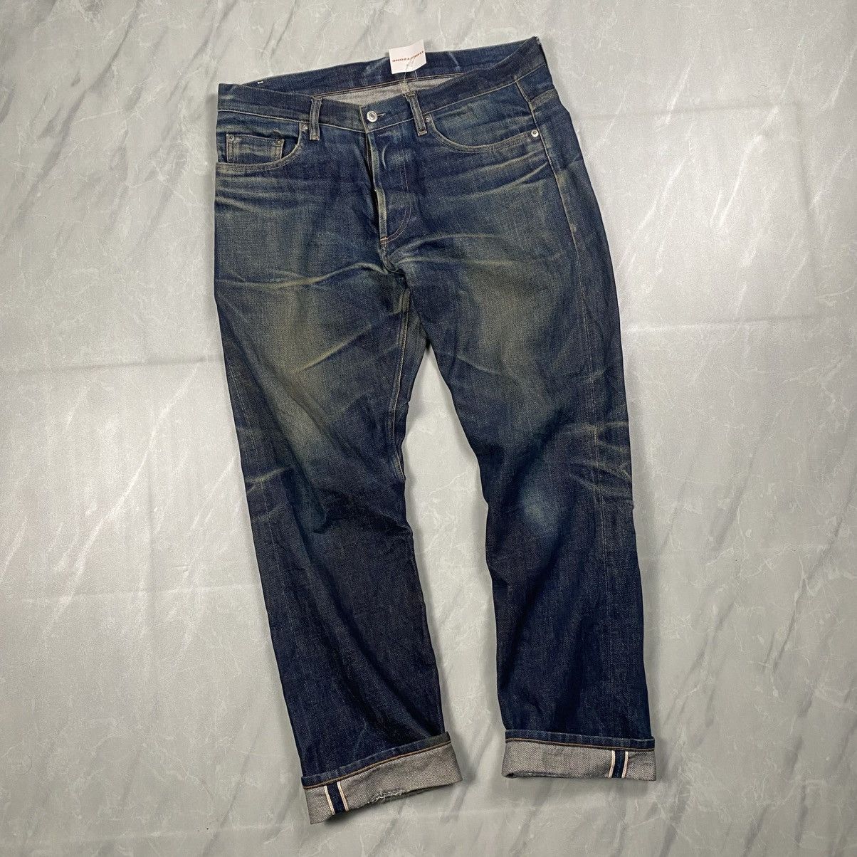 BEAUTY&YOUTH Vintage Beauty&Youth Japan Mudwash Selvedge Denim Size US 35 - 8 Thumbnail