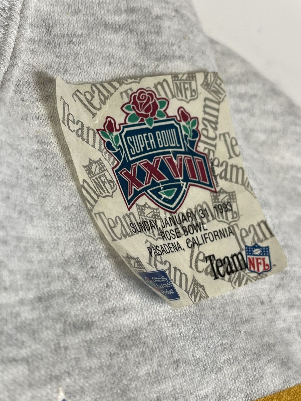 Jerzees Dallas Cowboys 1992 Super Bowl XXVII Sweater Deadstock NWT! Size US XL / EU 56 / 4 - 12 Thumbnail