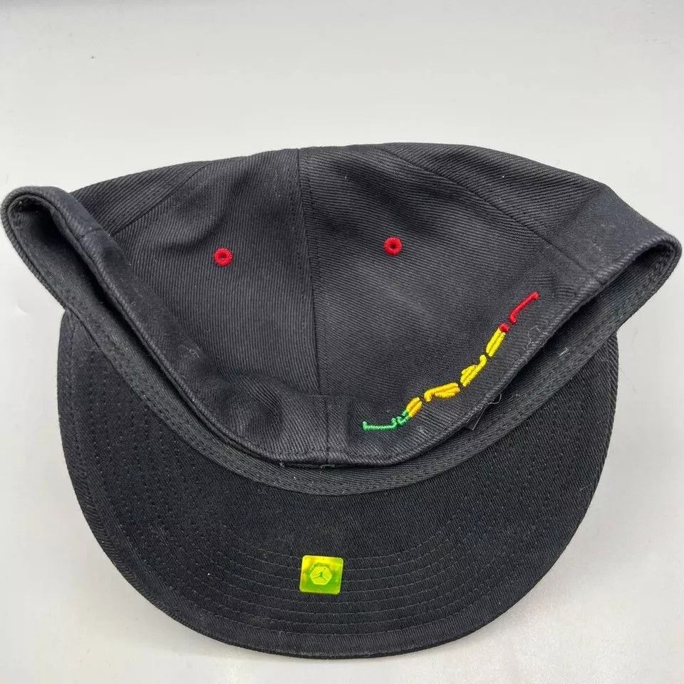 Jordan Brand Air Jordan Hat Men 7 3/8 Tri-Color Wheel Jumpman Fitted Cap Size ONE SIZE - 4 Thumbnail