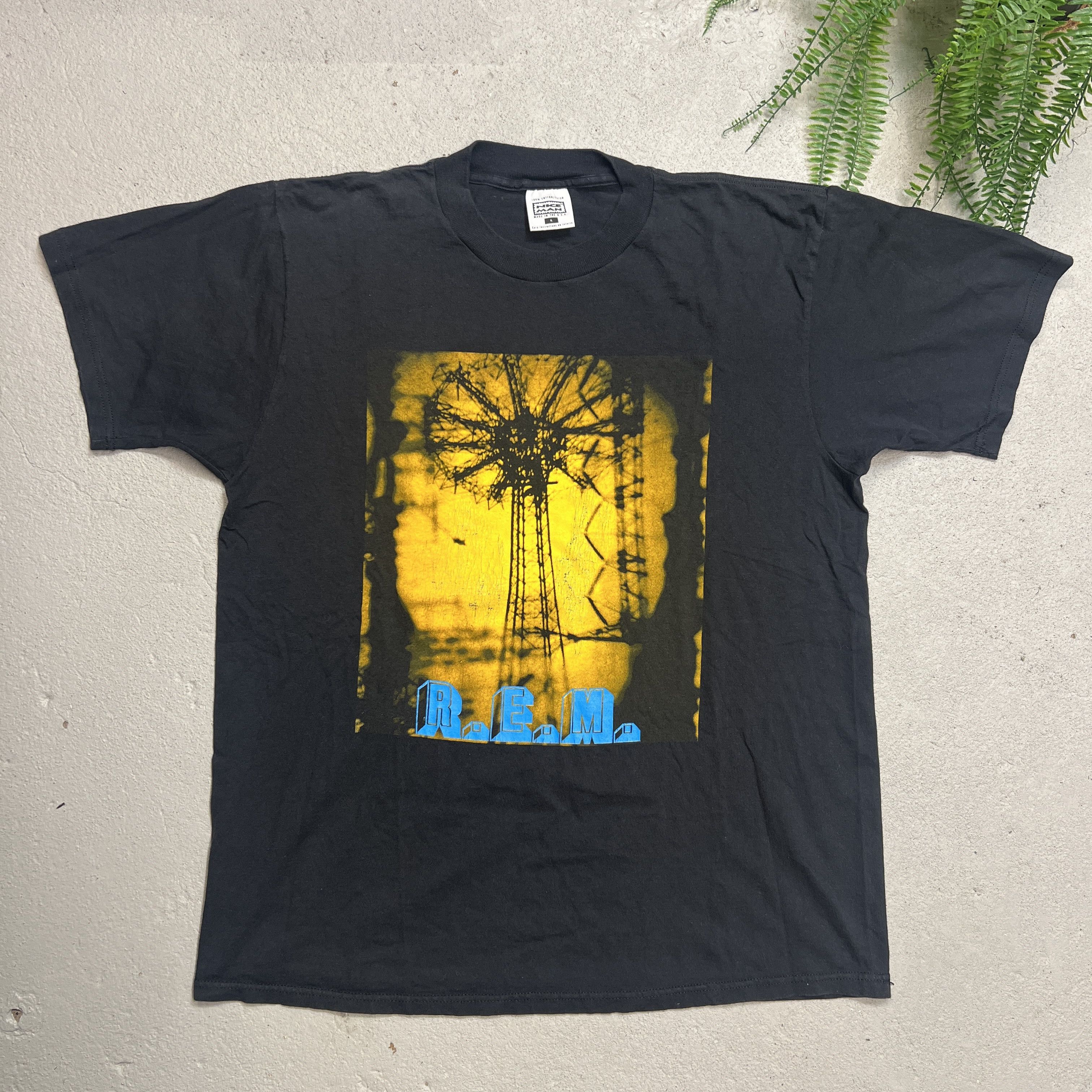 R.E.M. × Vintage 1995 R.E.M. Tour Band Rock Promo Tee Size US L / EU 52-54 / 3 - 3 Thumbnail