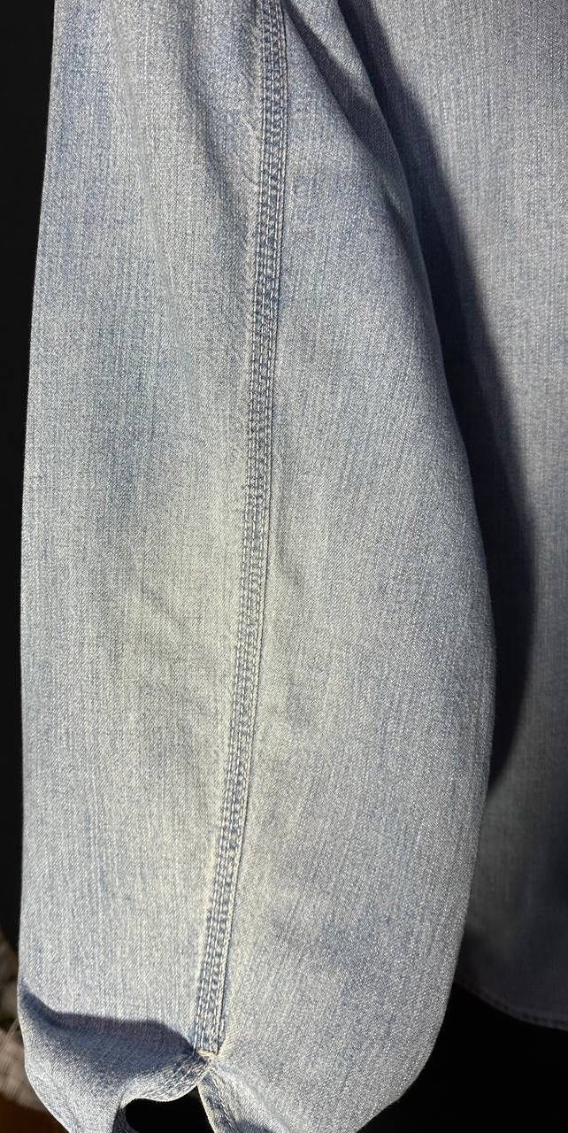 Designer DIESEL vintage jeans shirt buttons Denim made in Italy Size US M / EU 48-50 / 2 - 3 Thumbnail