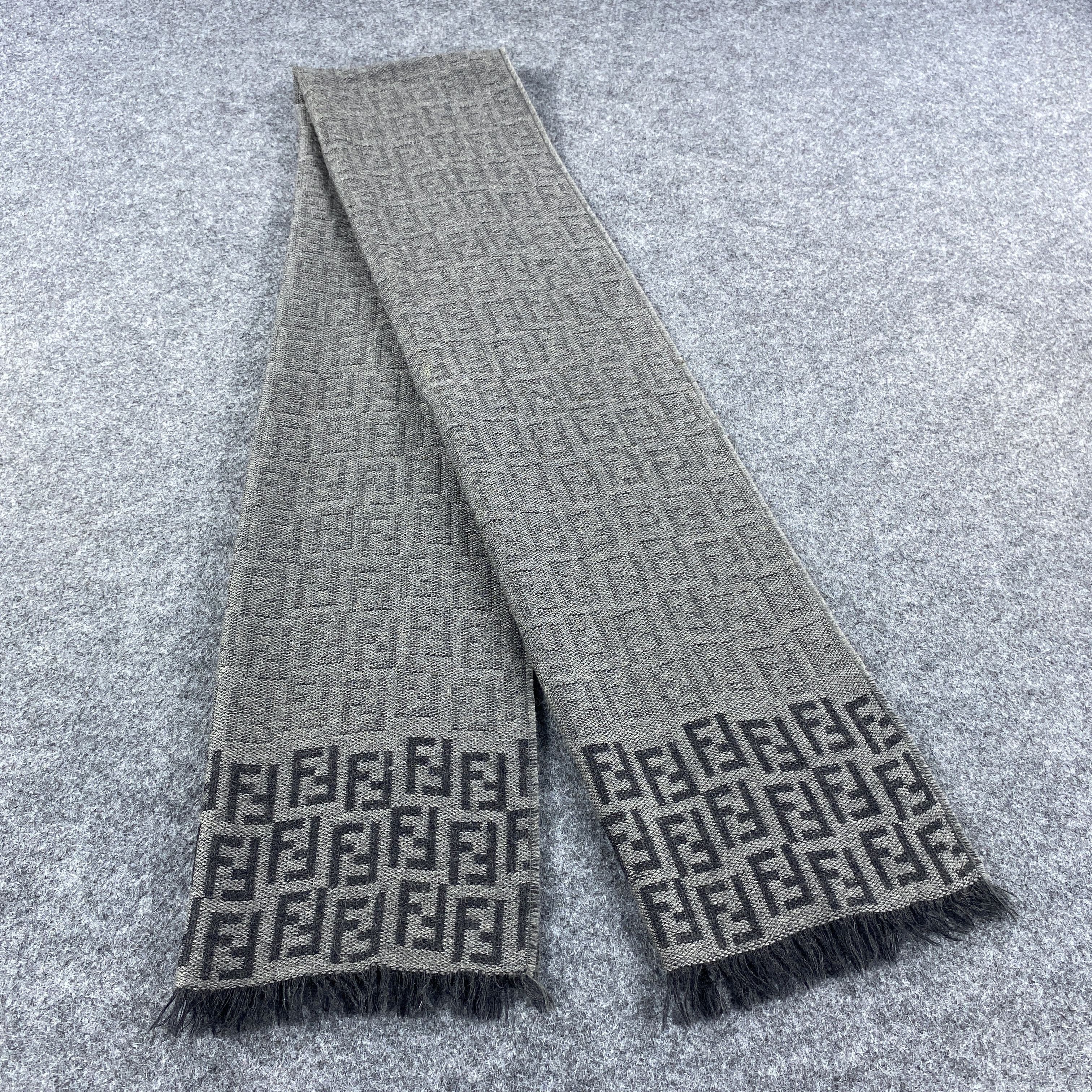 Fendi × Vintage GF10414 Fendi Scarf Neck Wear Muffler Size ONE SIZE - 1 Thumbnail
