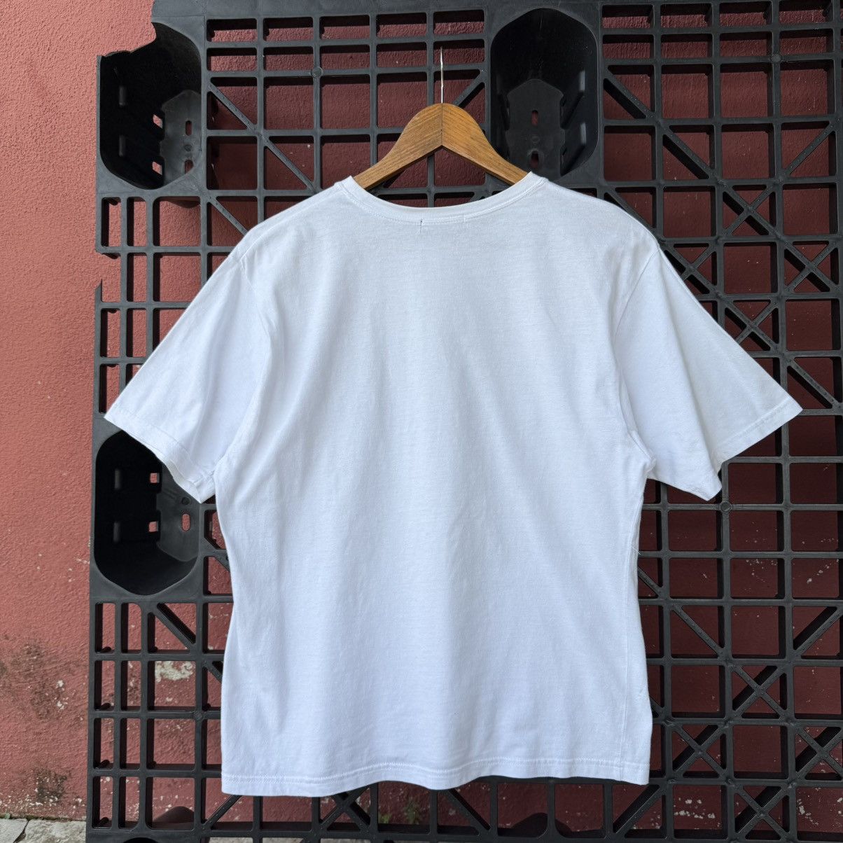 Japanese Brand Y2K Graphic Glitching Font Print Skualewis Tee Size US M / EU 48-50 / 2 - 2 Thumbnail