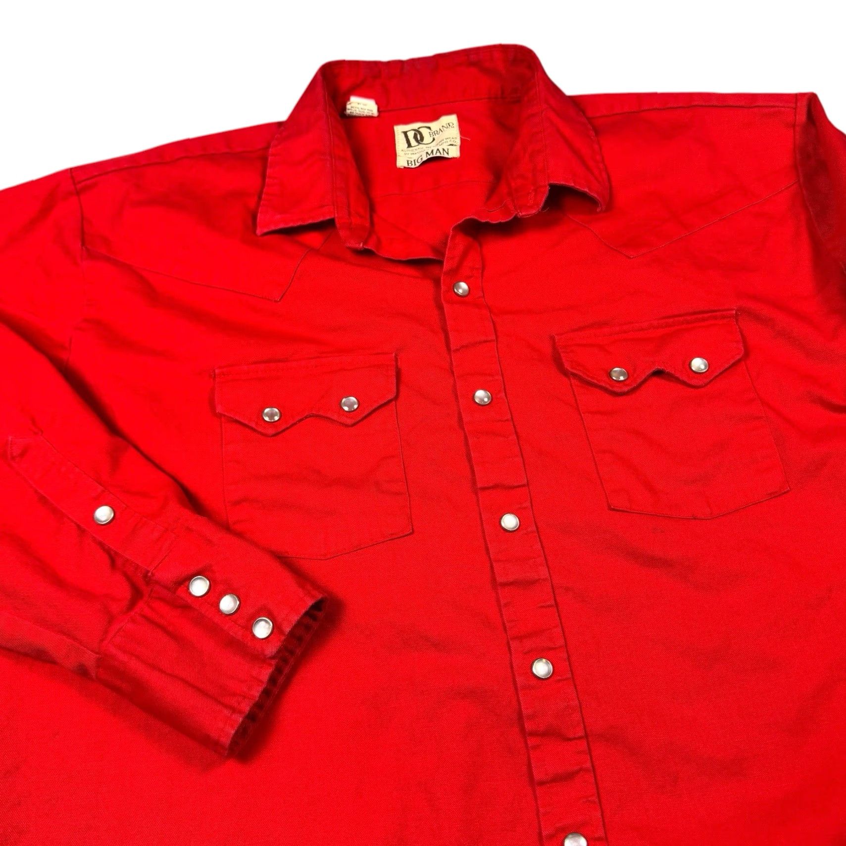 Vintage VINTAGE Dee CEE Western Shirt Mens 2XLB USA Canvas Pearl Snap Sawtooth Cowboy Shirt Size US XXL / EU 58 / 5 - 2 Thumbnail