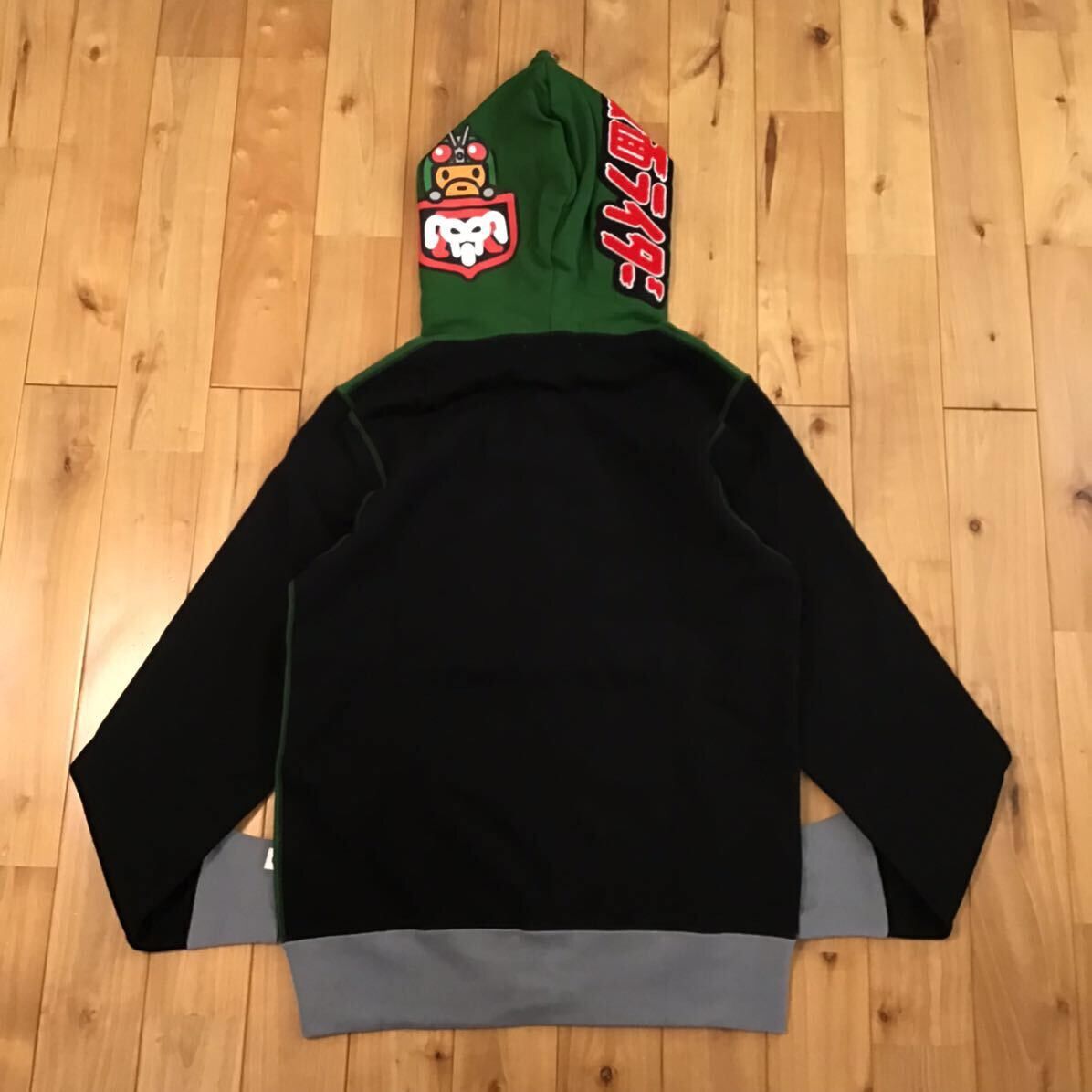 Bape BAPE × Kamen Rider MASKED RIDER full zip hoodie APE Size US M / EU 48-50 / 2 - 2 Thumbnail