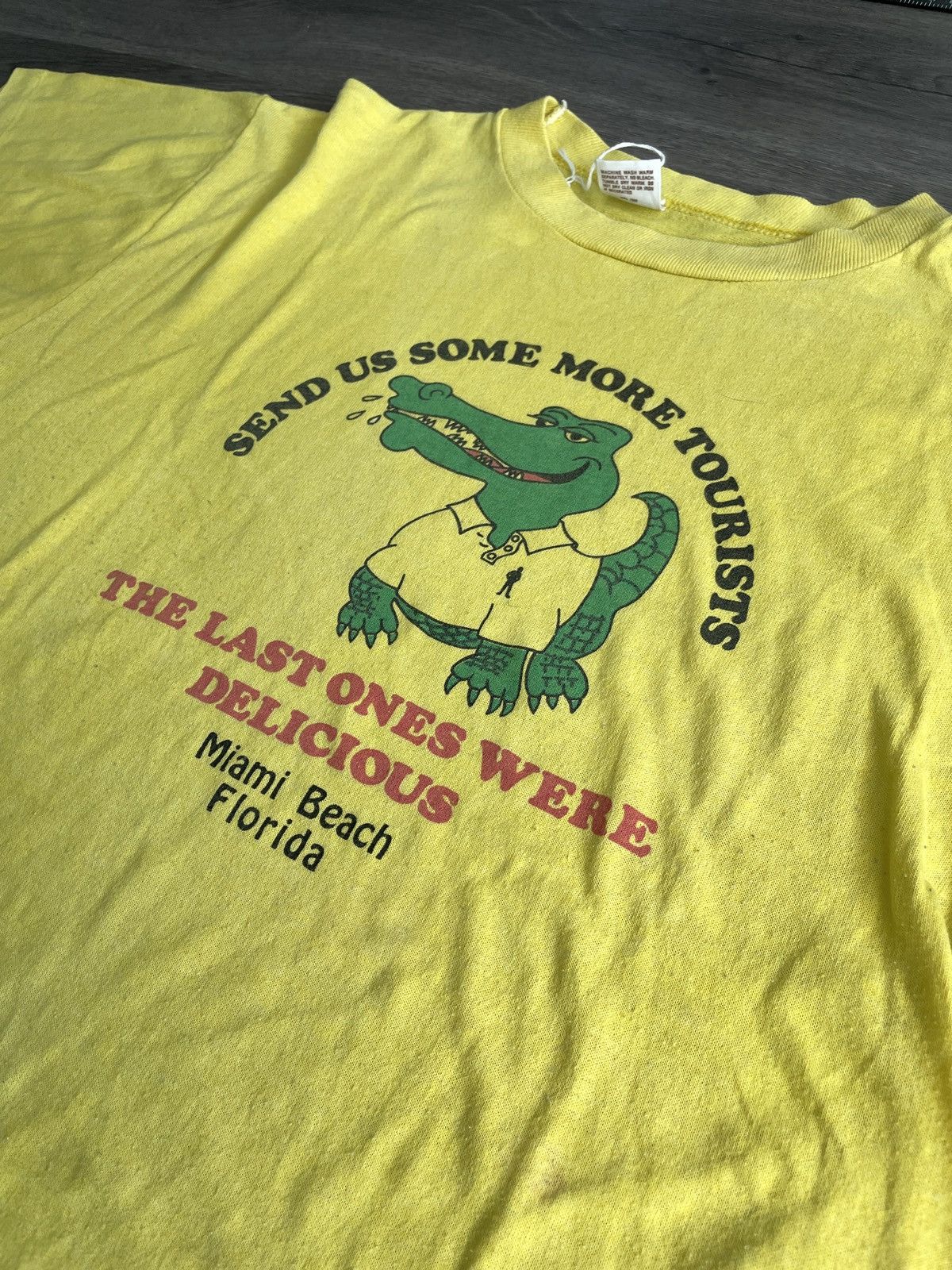 Vintage Vintage “Crocodile Tours Florida” Graphic T-shirt (Sz. L) Size US L / EU 52-54 / 3 - 2 Thumbnail