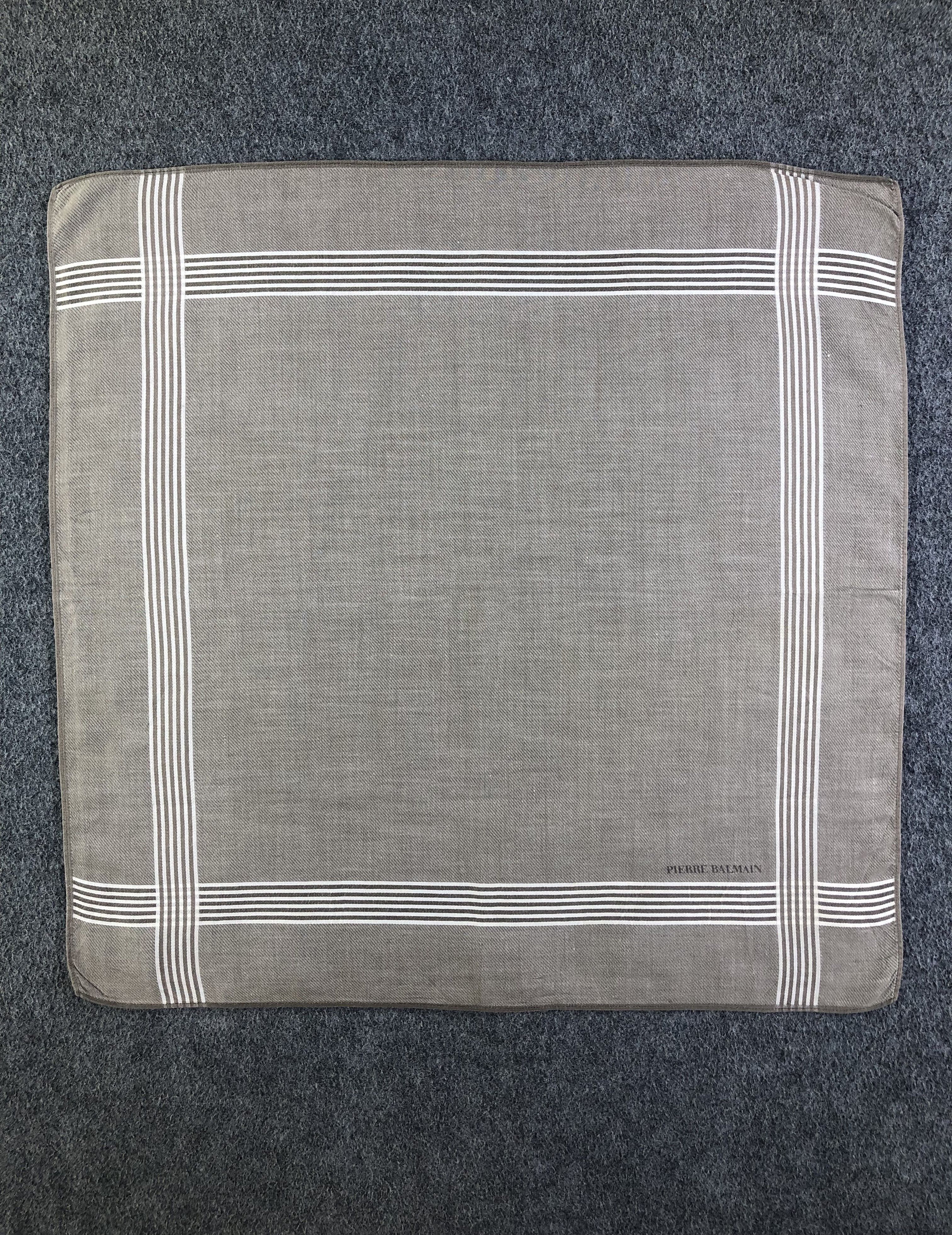 Pierre Balmain Pierre Balmain Handkerchief / Bandana / Neckerchief C472 Size ONE SIZE - 3 Thumbnail
