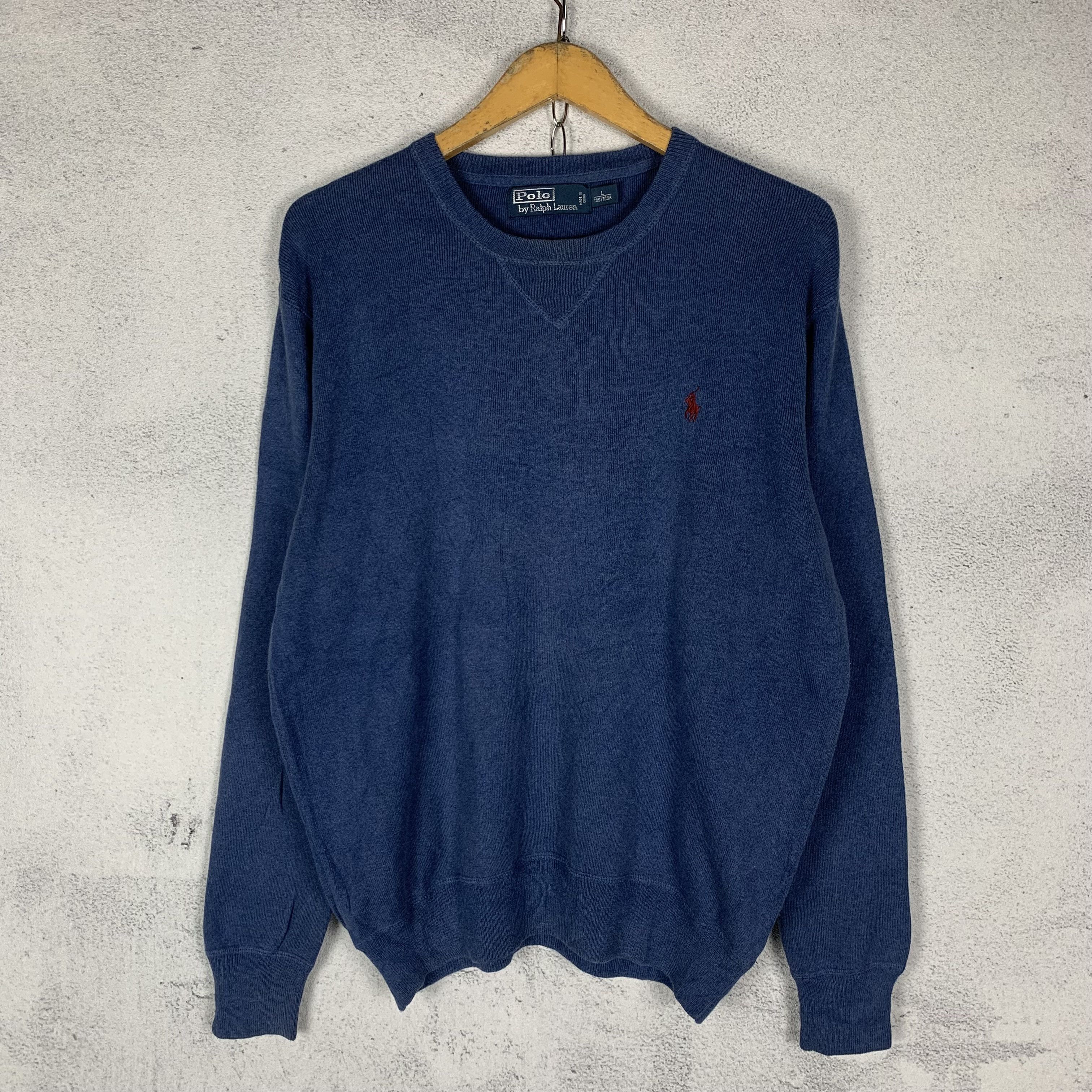 Polo Ralph Lauren Vintage Polo Ralph Lauren Jumper Sweater Knit Size US L / EU 52-54 / 3 - 1 Thumbnail