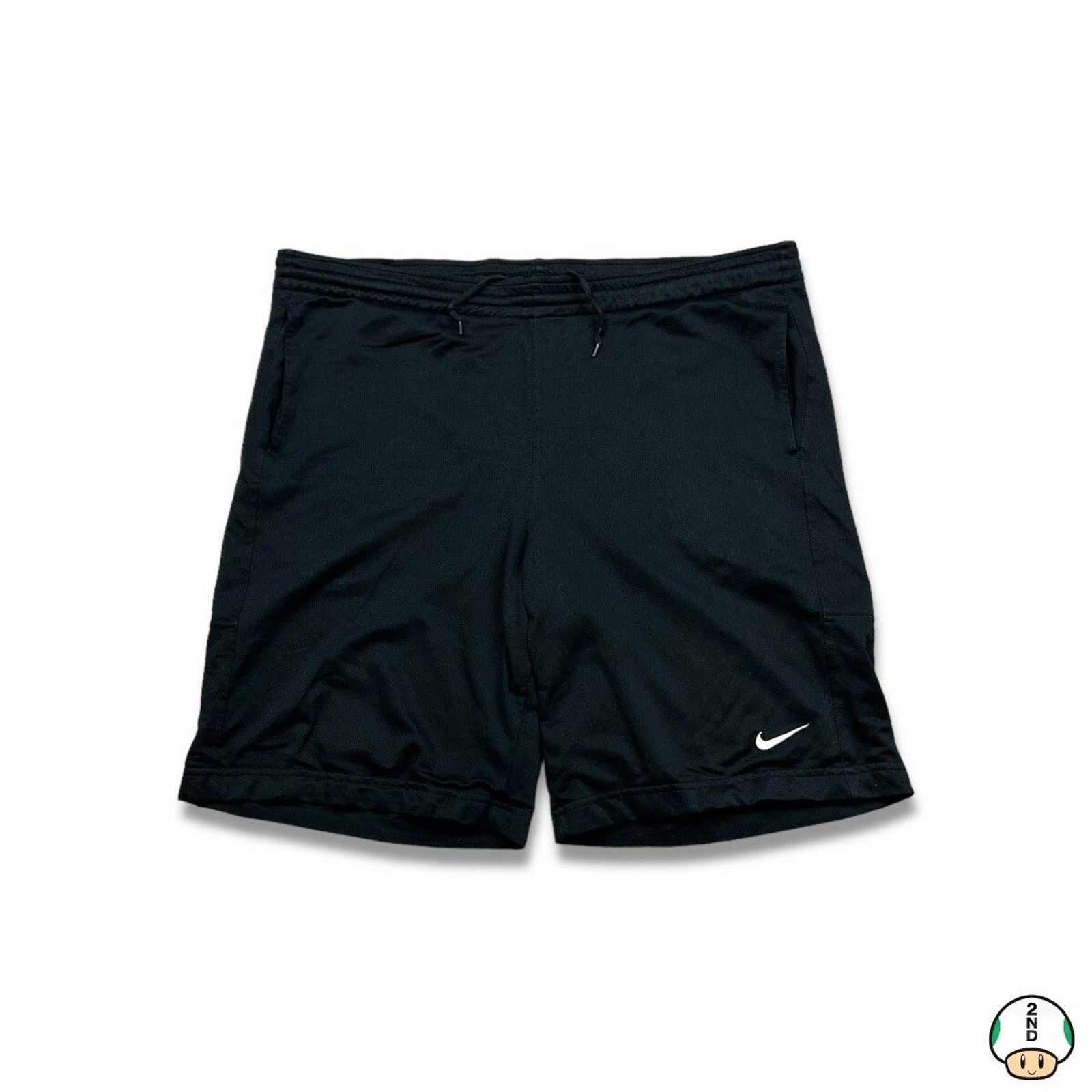 Nike × Vintage Nike Sportswear Shorts Large Swoosh Pocketed Fit Dry Pants Size US 40 / EU 56 - 1 Thumbnail
