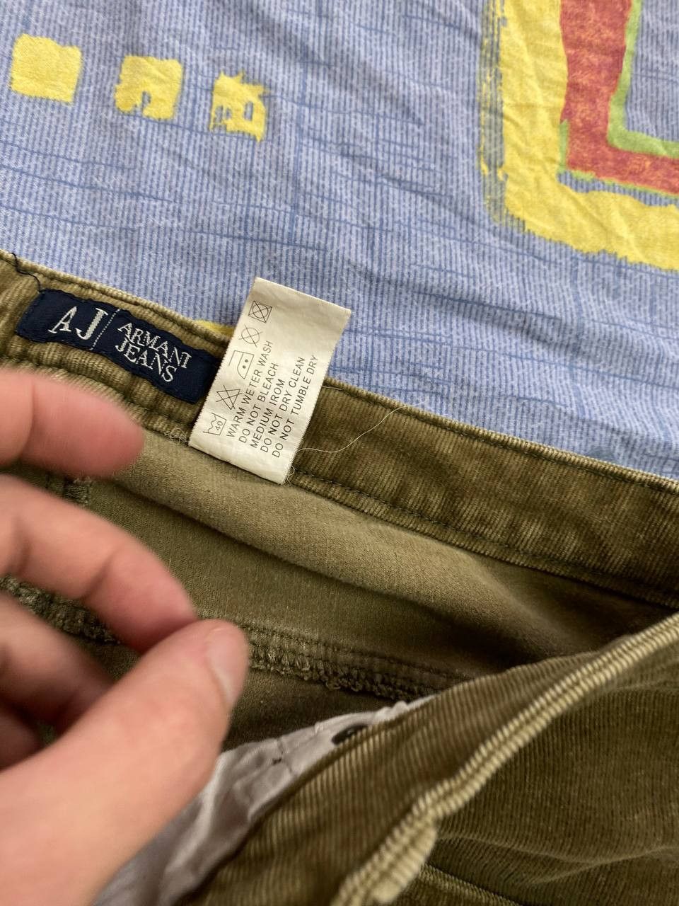 Armani Vintage Armani Jeans pants Size US 36 / EU 52 - 16 Thumbnail