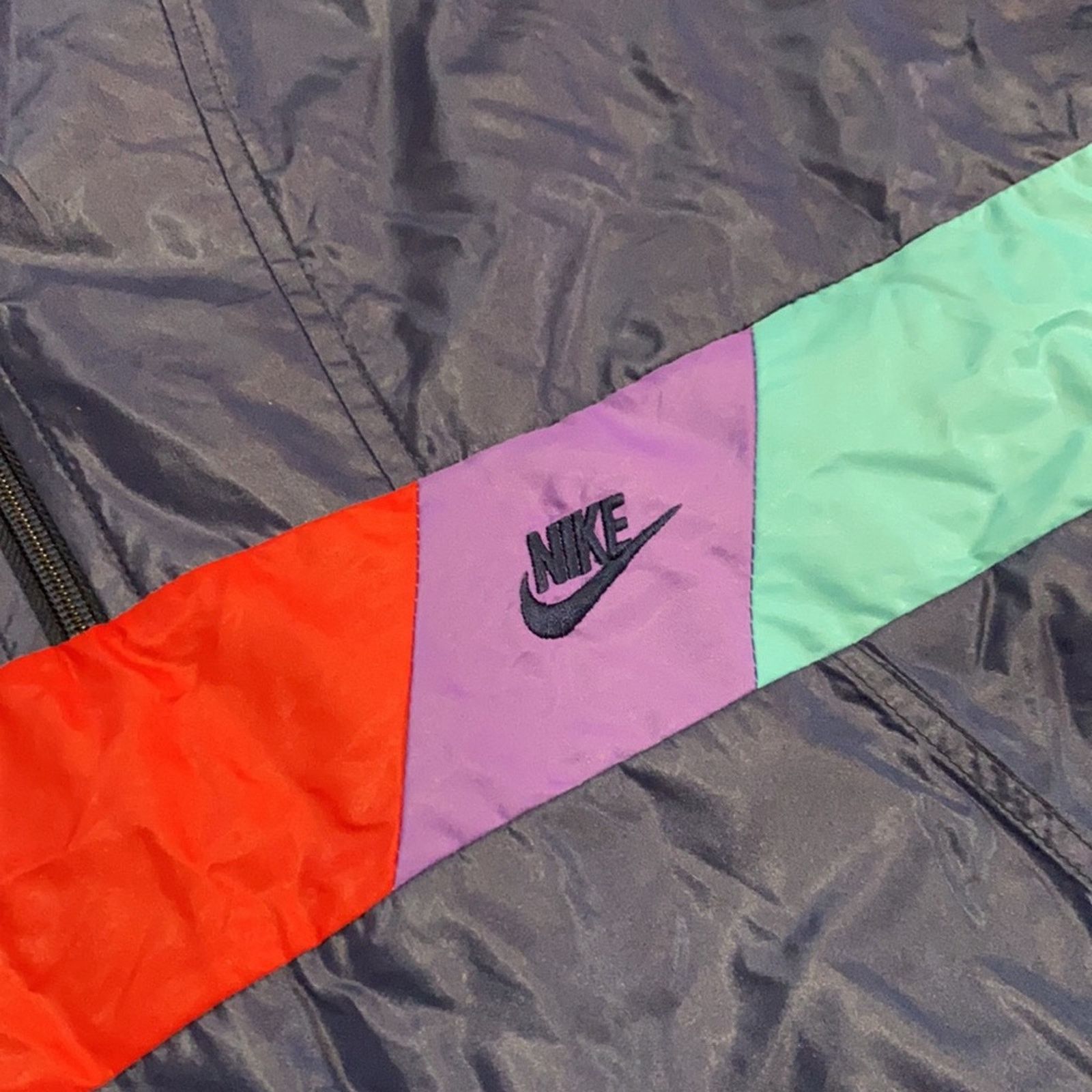 Nike 80s Nike Windbreaker Quarterzip Size US M / EU 48-50 / 2 - 2 Thumbnail