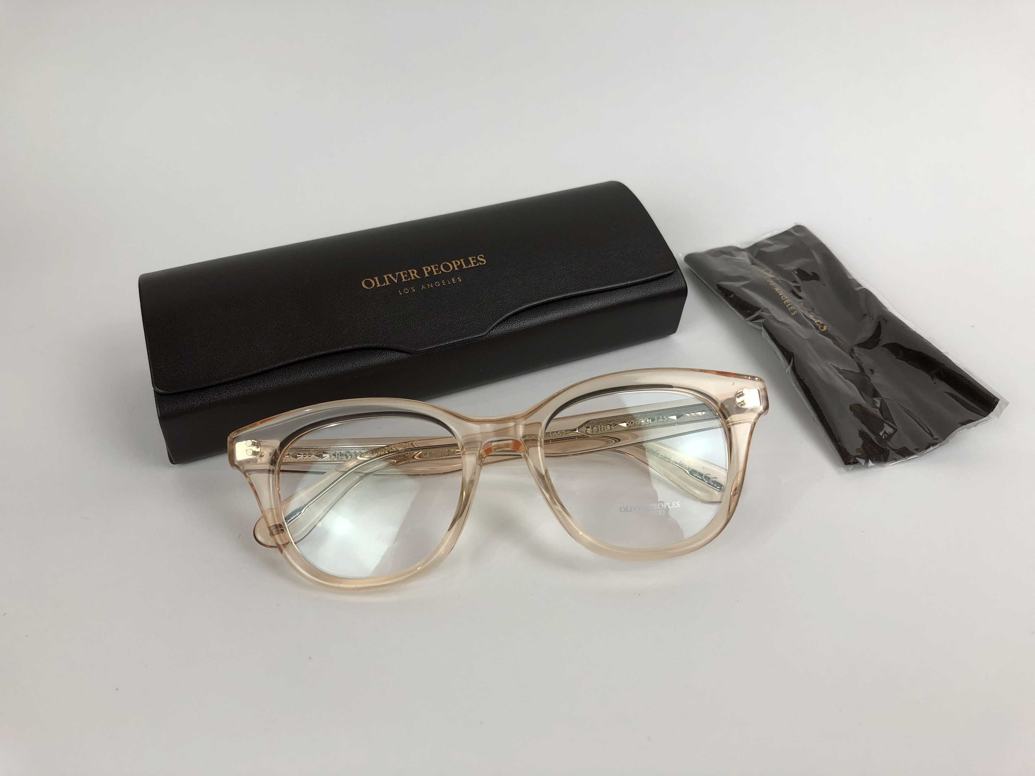 Oliver Peoples Oliver Peoples Netta transparent light silk frames with case Size ONE SIZE - 1 Thumbnail