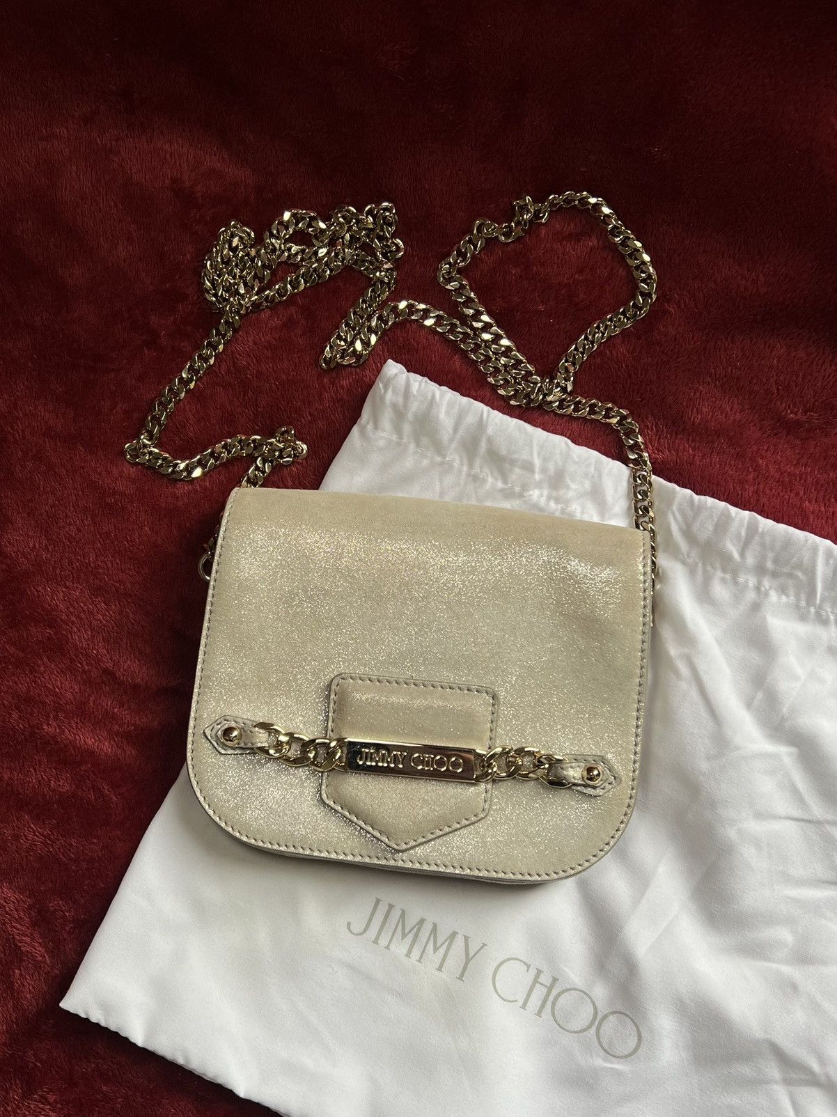 Jimmy Choo Jimmy Choo Glitter Mini Crossbody Bag Size ONE SIZE - 1 Thumbnail