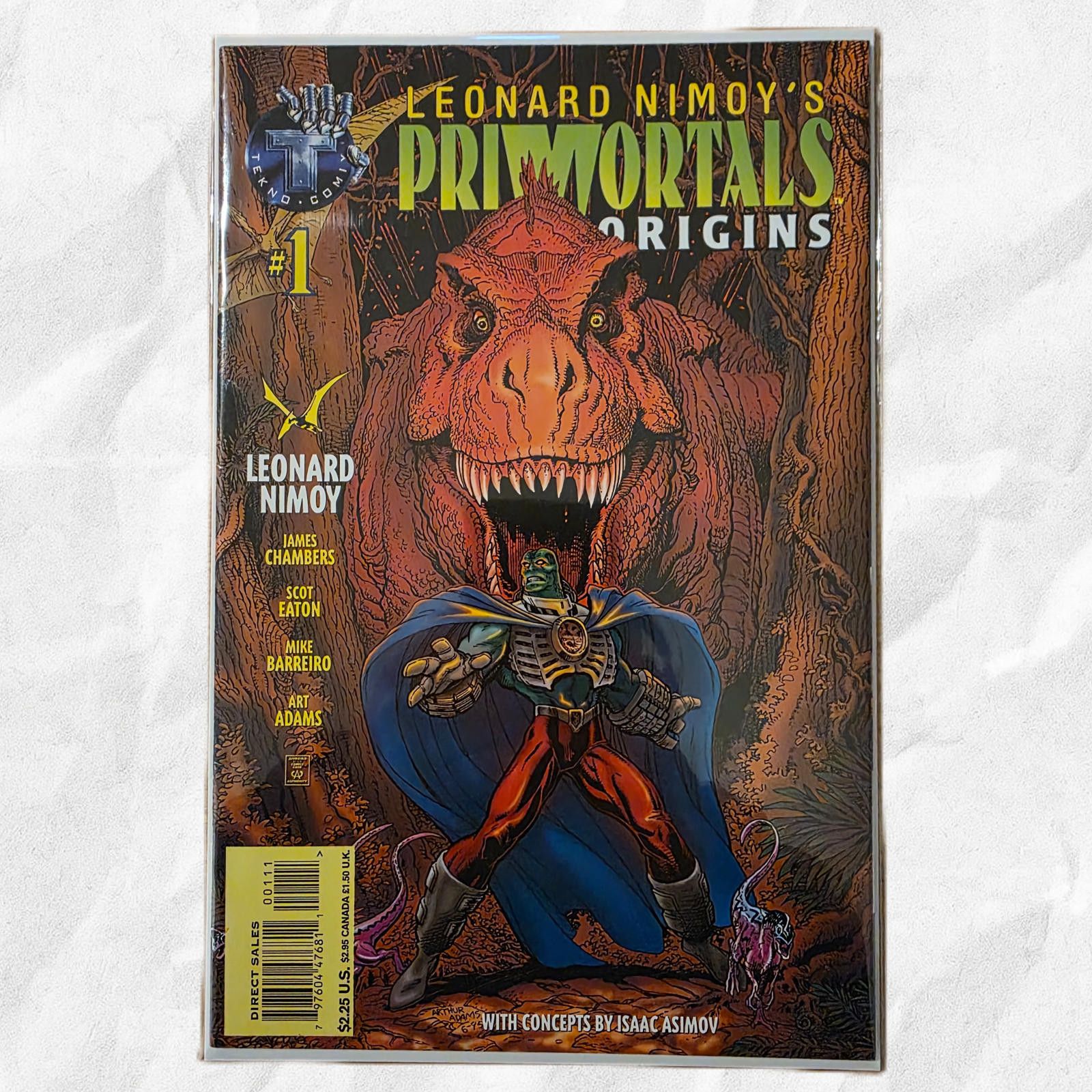 Other Primortals #1 NM 1995 Leonard Nimoy Tekno Comic (C) Size ONE SIZE - 2 Thumbnail