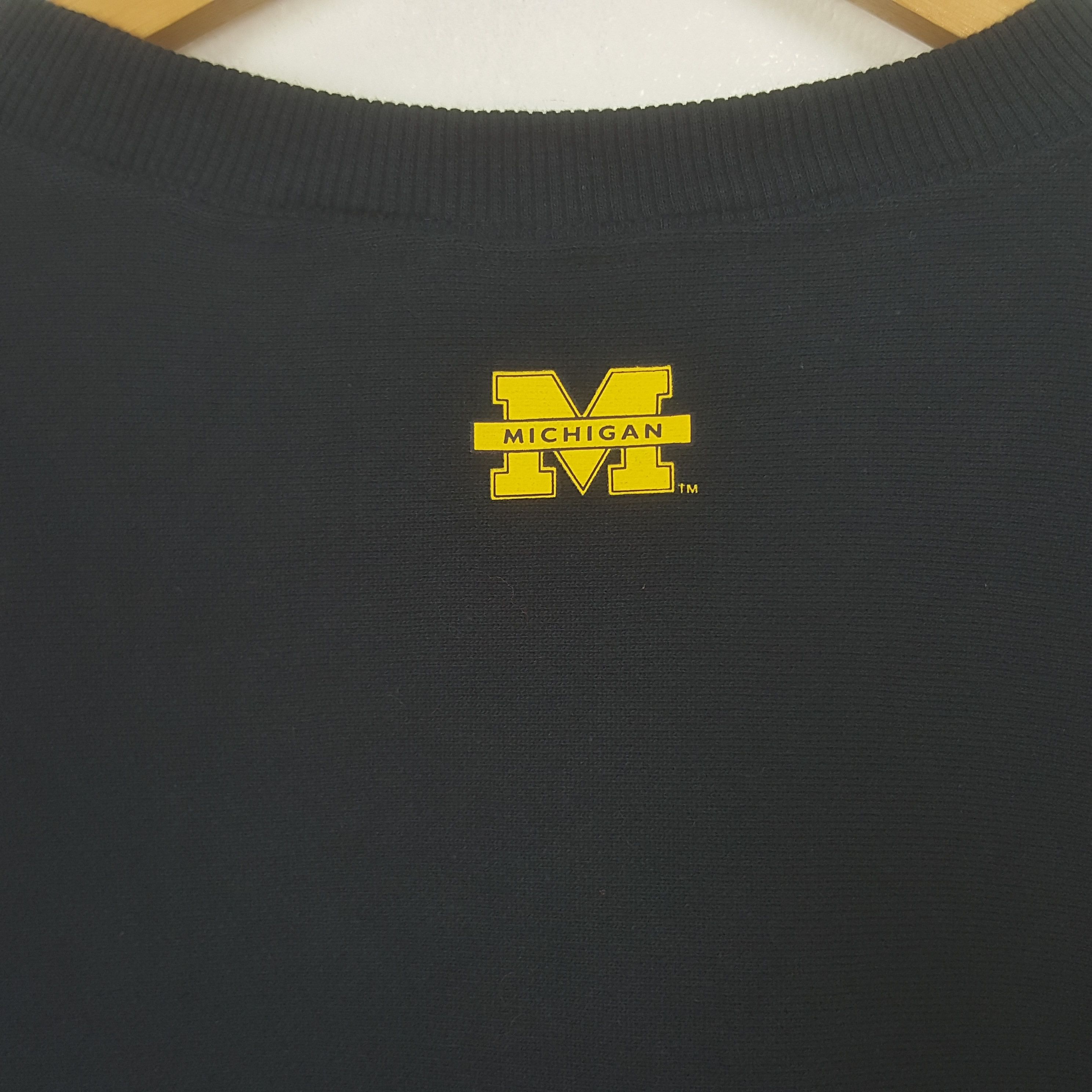 GU Vintage Michigan University Promo Sweatshirt C324N13 Size US L / EU 52-54 / 3 - 4 Thumbnail
