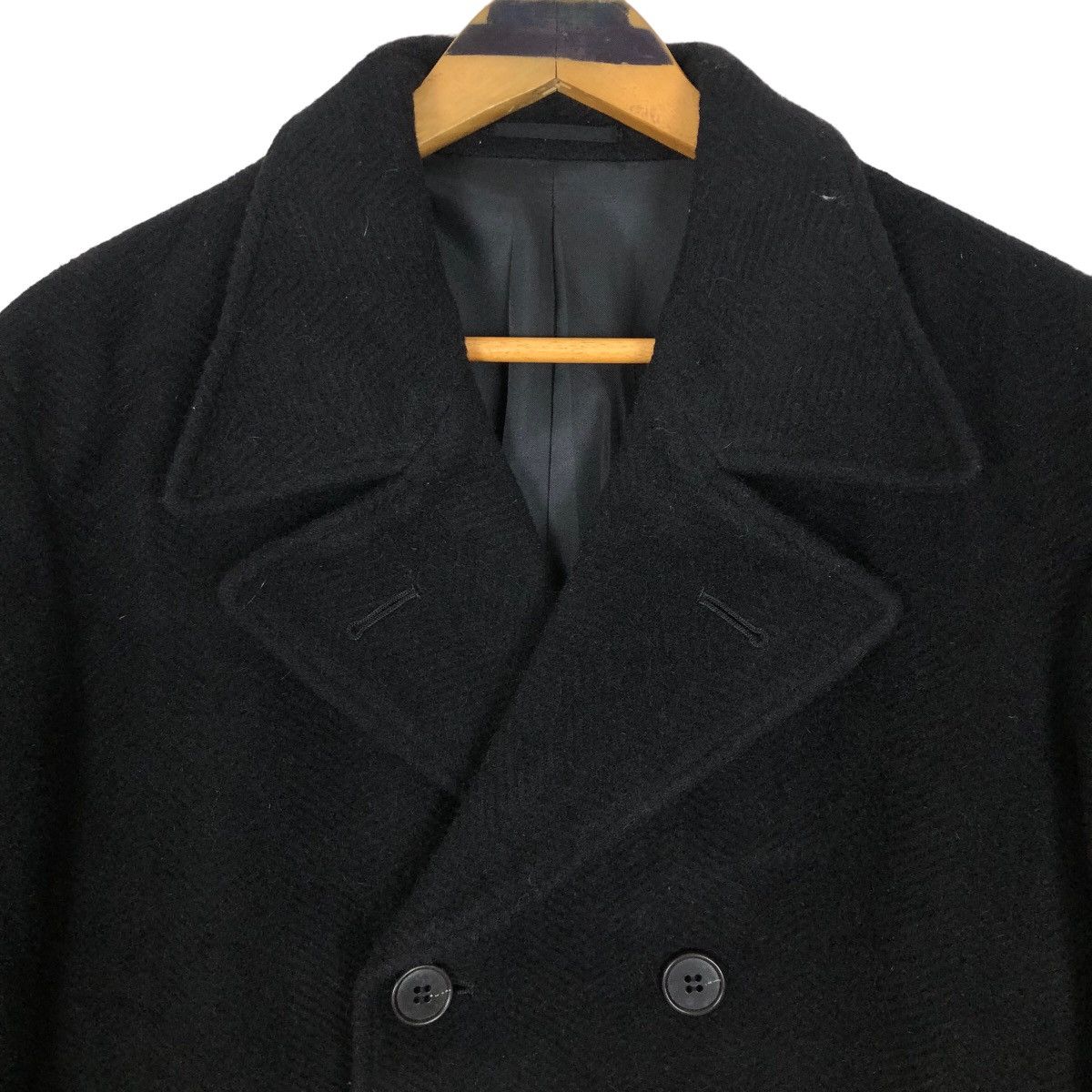 Yohji Yamamoto Vintage 90s Yohji Yamamoto D’Urban A.A.R Wool Trench Coat Size US M / EU 48-50 / 2 - 10 Thumbnail