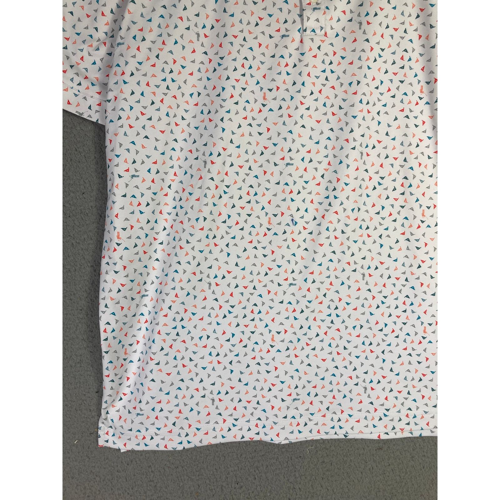 Other Men's Golf Polo Shirt L Multicolor Geometric Short Sleeve Size US L / EU 52-54 / 3 - 11 Thumbnail