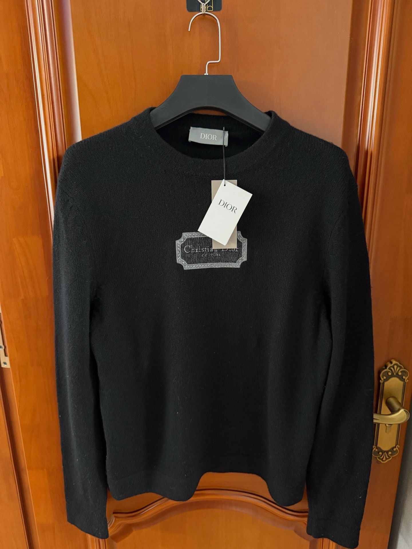 Dior Dior Retro Black Sweater M Women Size M / US 6-8 / IT 42-44 - 1 Thumbnail