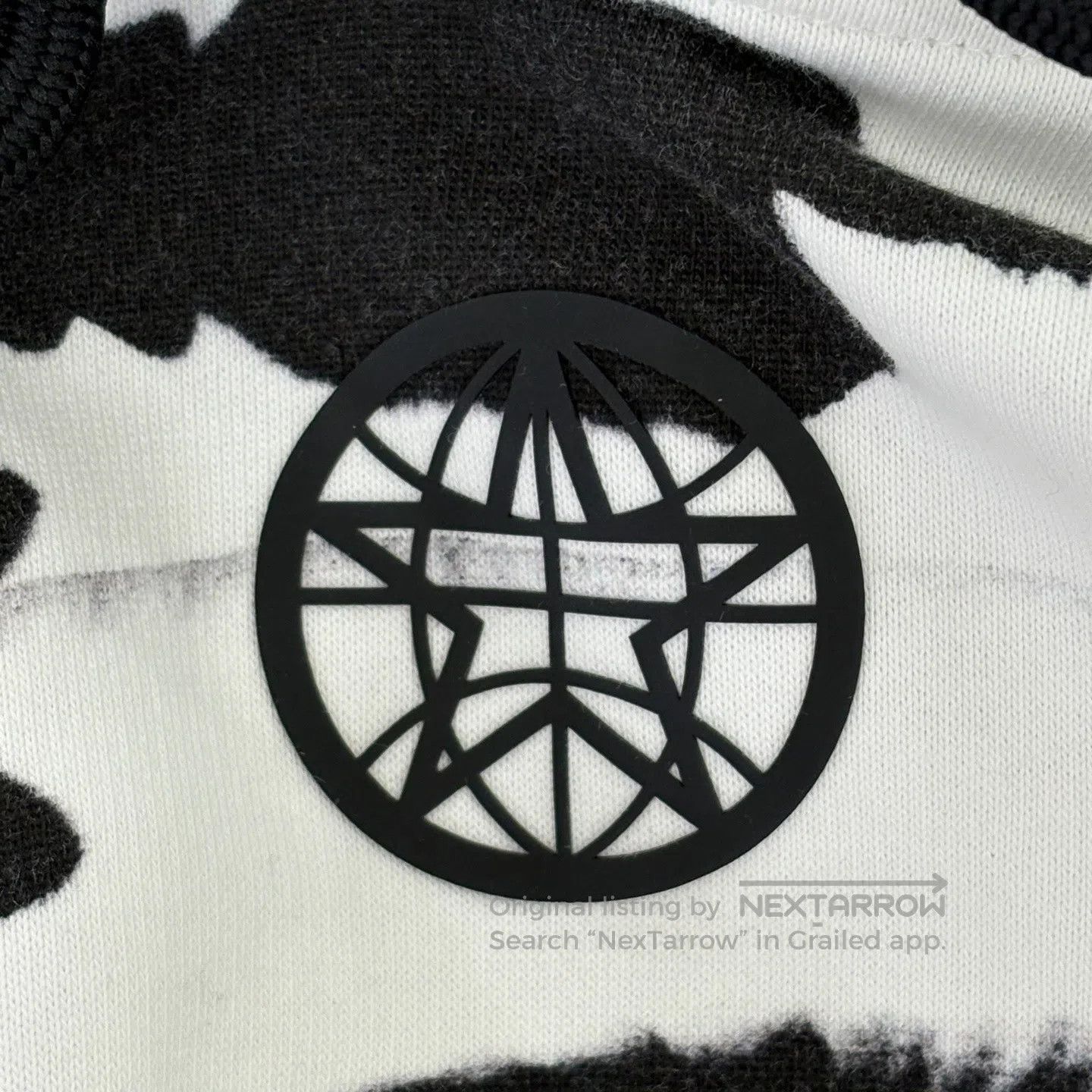 Burberry Burberry Ink-streaked striped hooded sweatshirt Size US M / EU 48-50 / 2 - 6 Thumbnail